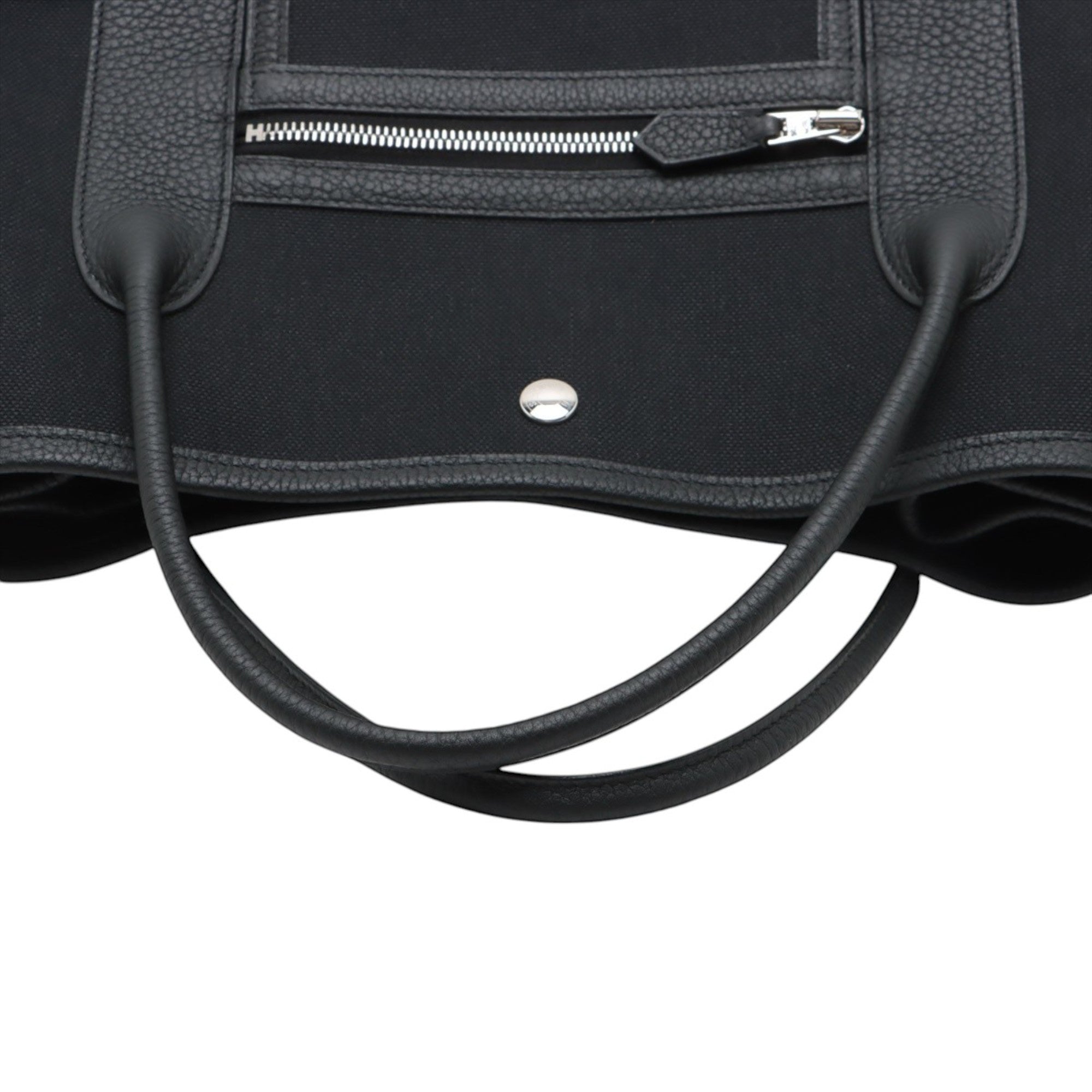 Hermès Toile and Negonda Garden Party Pockets Vertical Bag - image 8