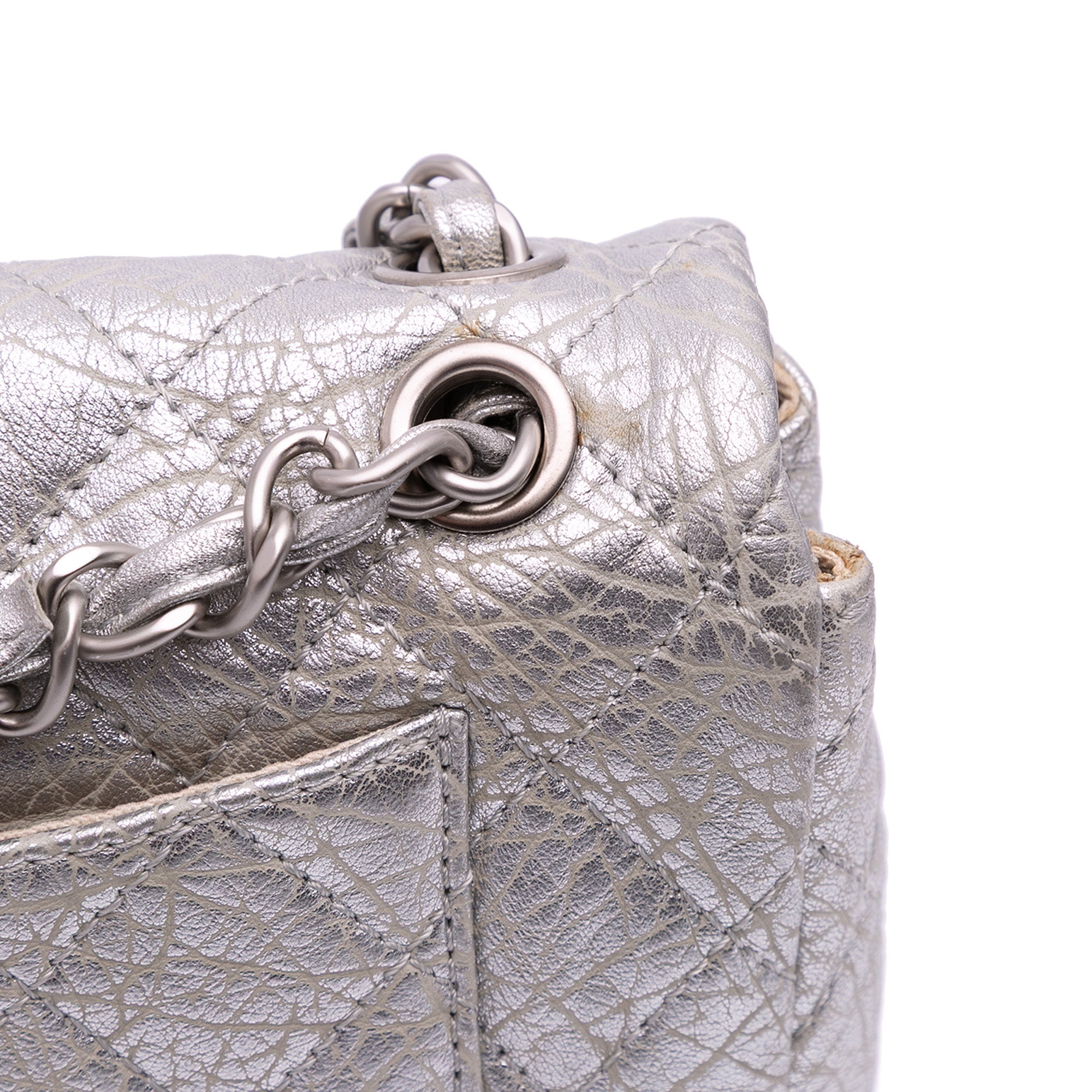 Chanel Medium Calfskin Ice Cube On the Rocks Flap - image 10