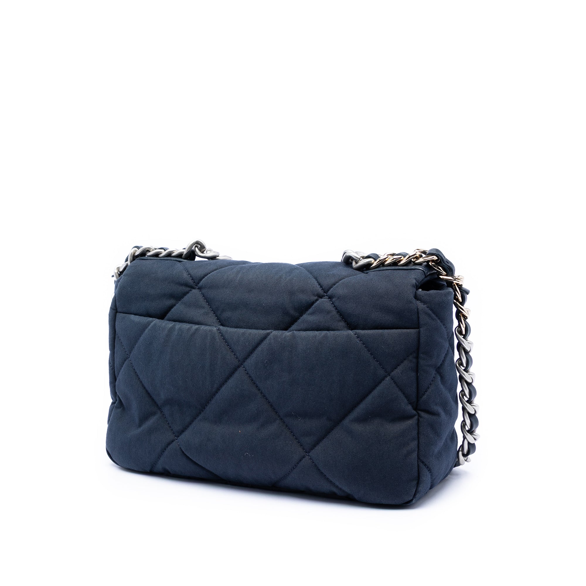 Chanel Medium Quilted Jersey 19 Flap - image 2