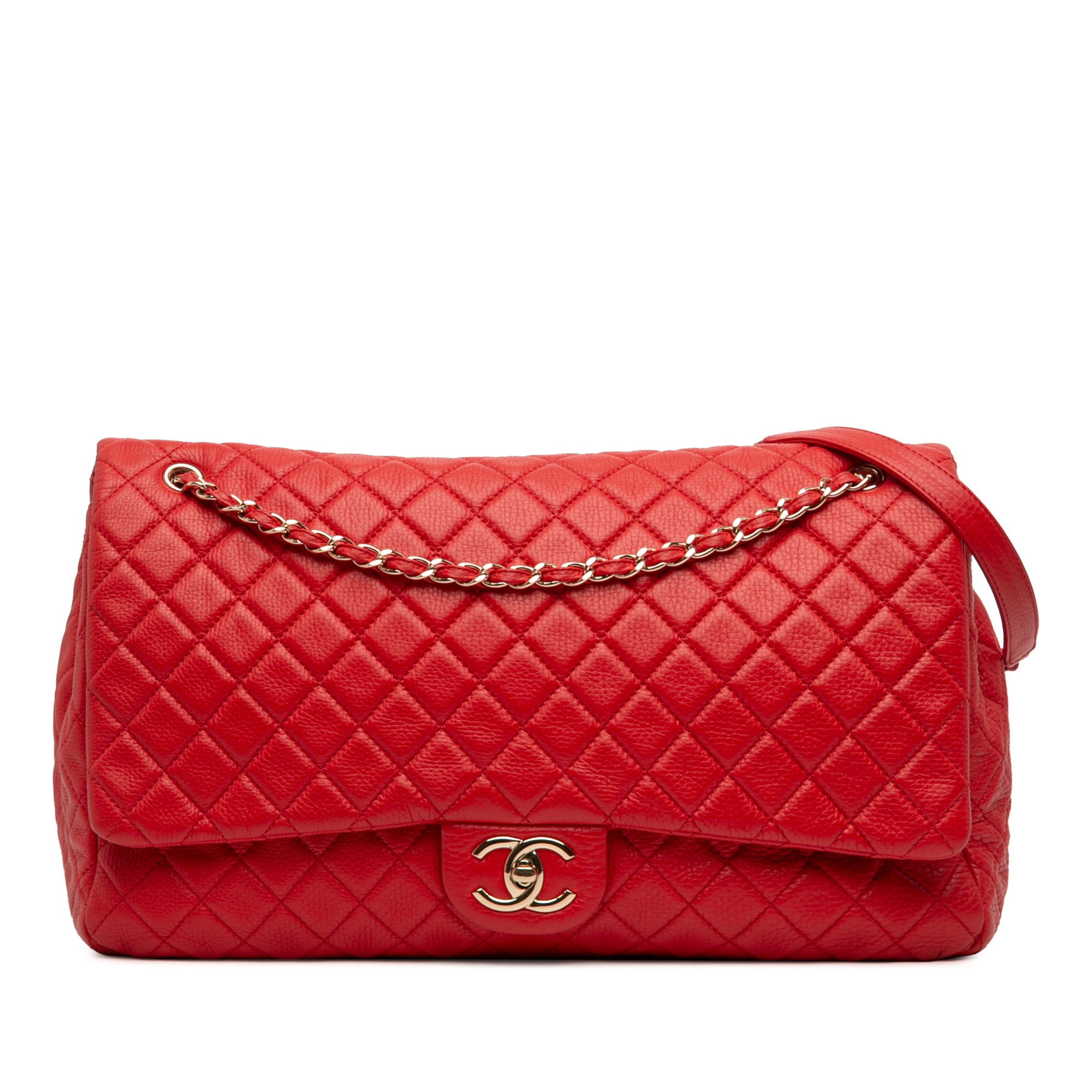 Chanel XXL Quilted Calfskin Travel Flap - image 1