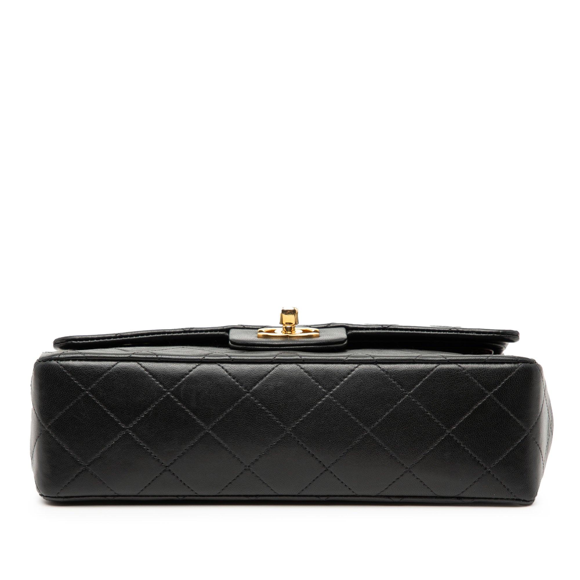 Chanel Small Classic Lambskin Double Flap - image 3