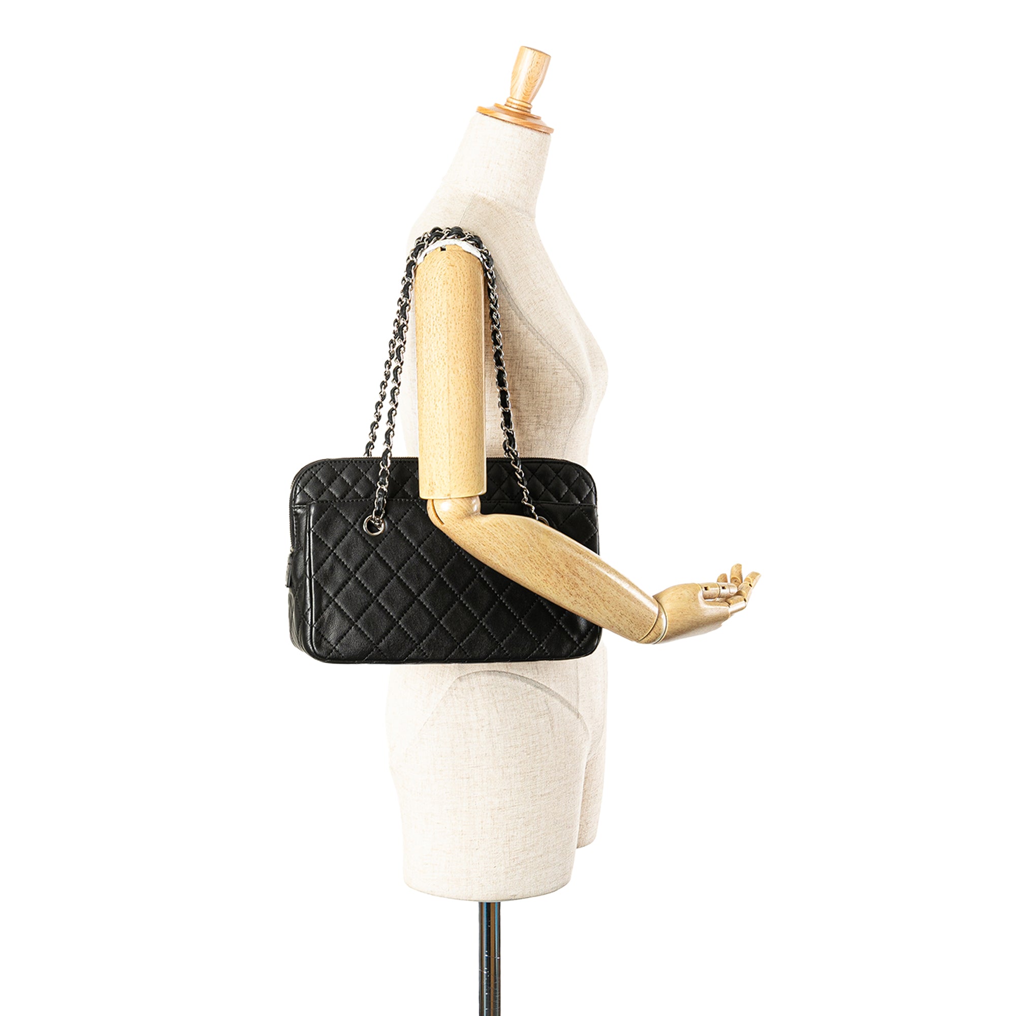 Chanel Large Quilted Calfskin In The Business Camera Bag - image 10