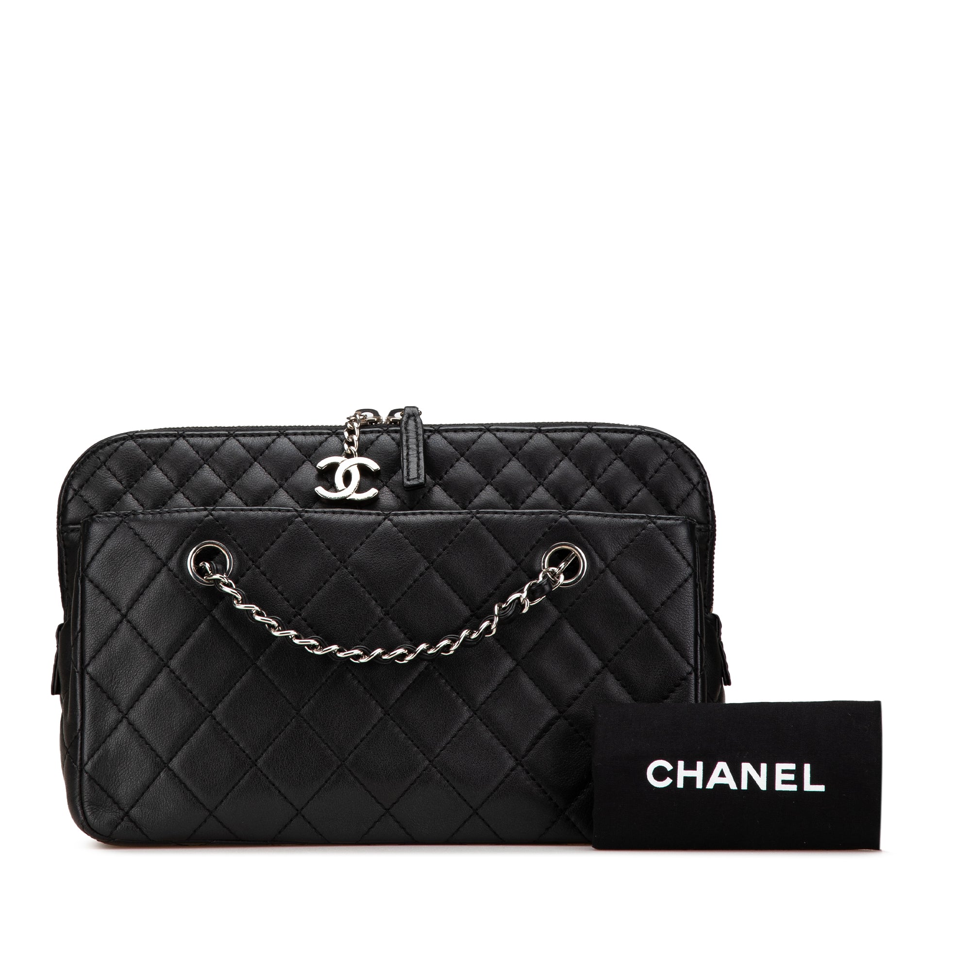 Chanel Large Quilted Calfskin In The Business Camera Bag - image 11