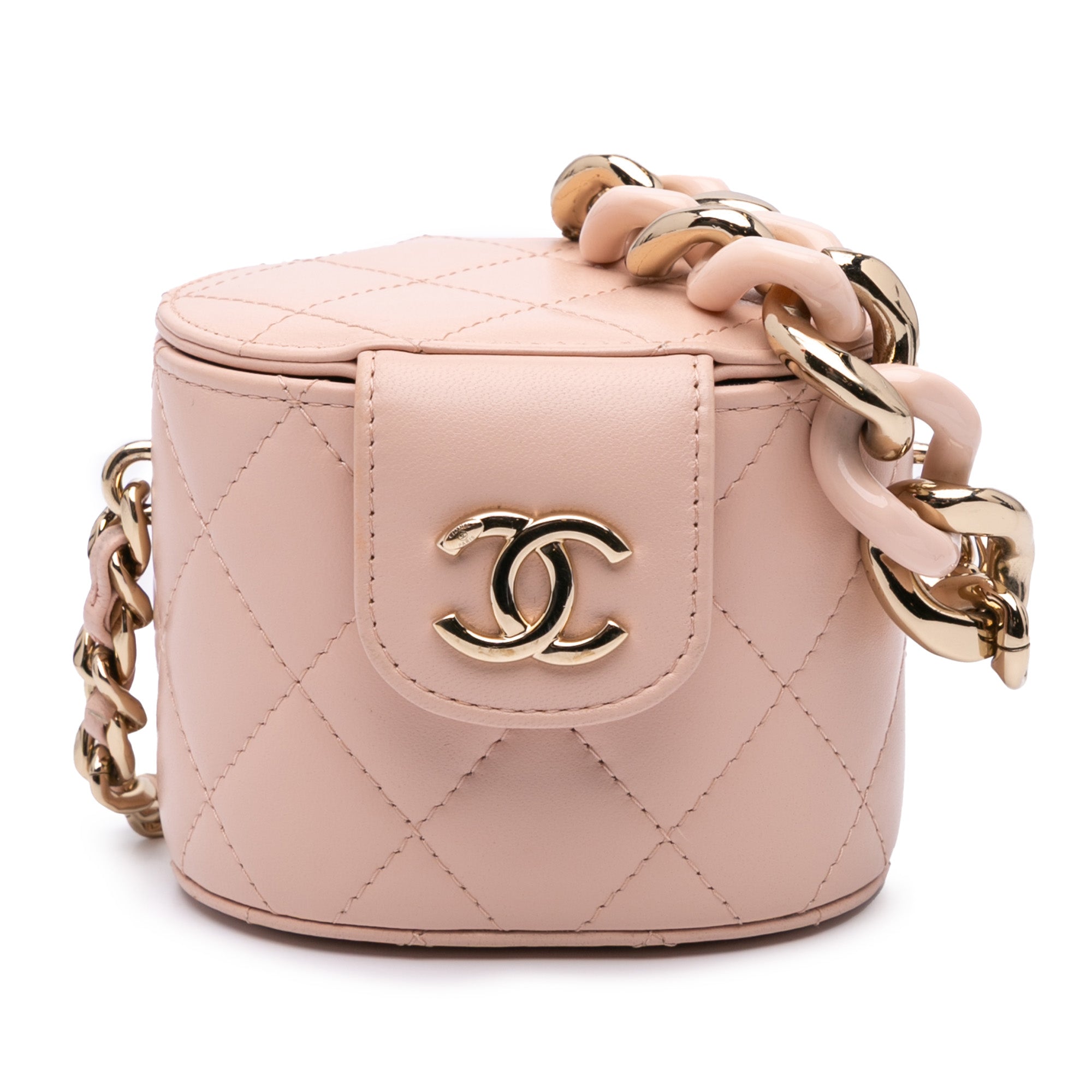 Chanel Mini Lambskin Elegant Chain Vanity Case - image 1