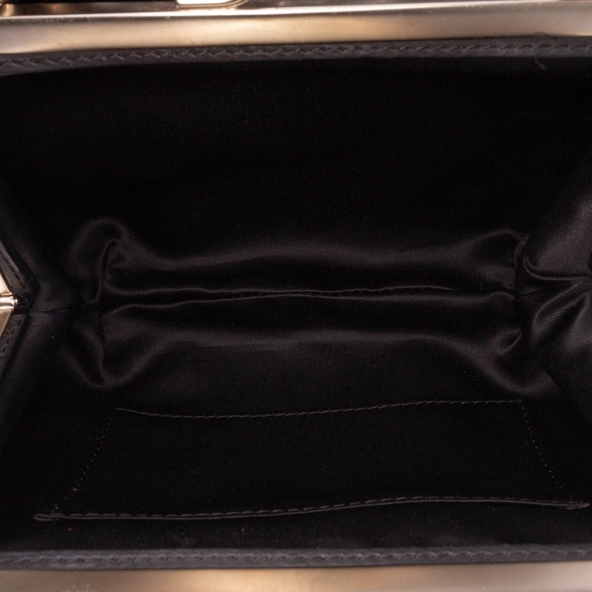 Chanel Mini Patent Lace Kiss Lock Flap Double Bag - image 7