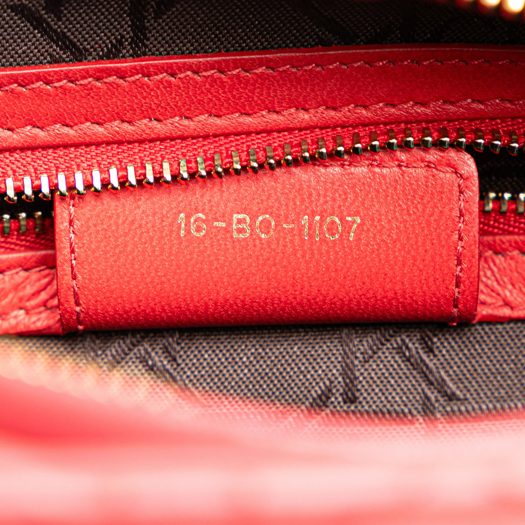 Dior Medium Lambskin Cannage Lady Dior - image 7