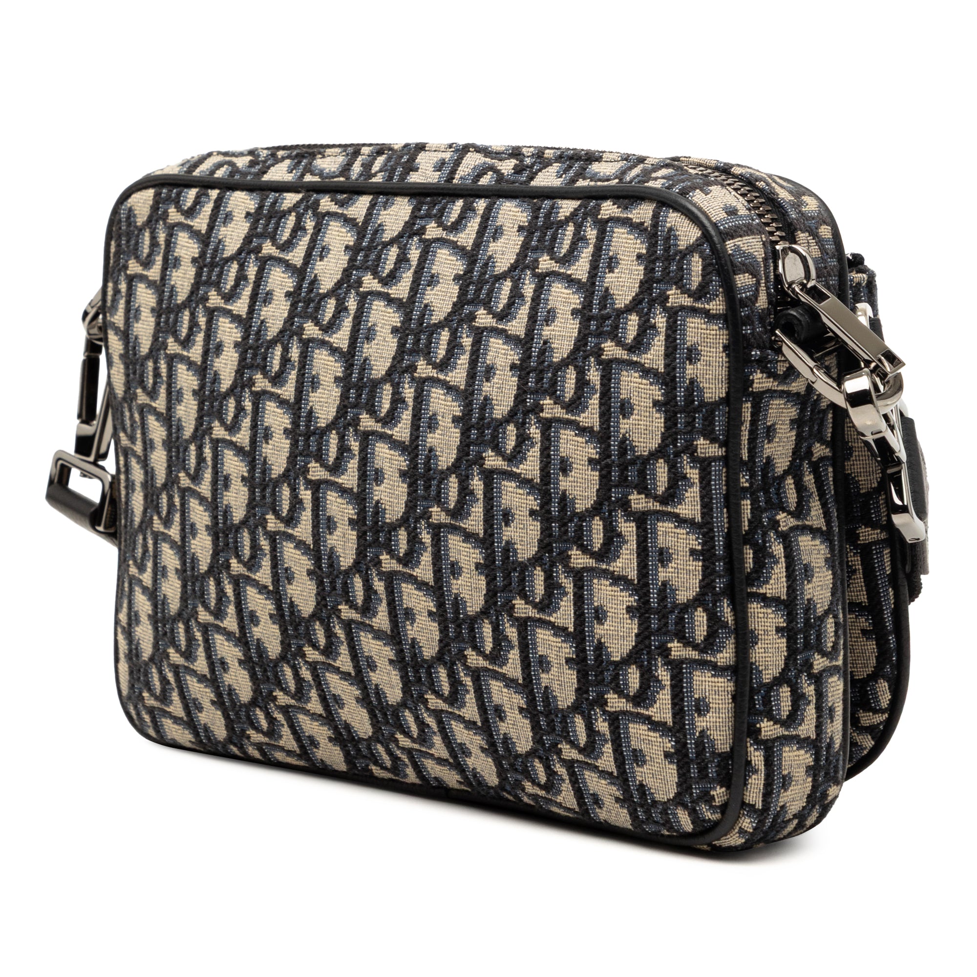 Dior Oblique Canvas Saddle Triple Pouch - image 2