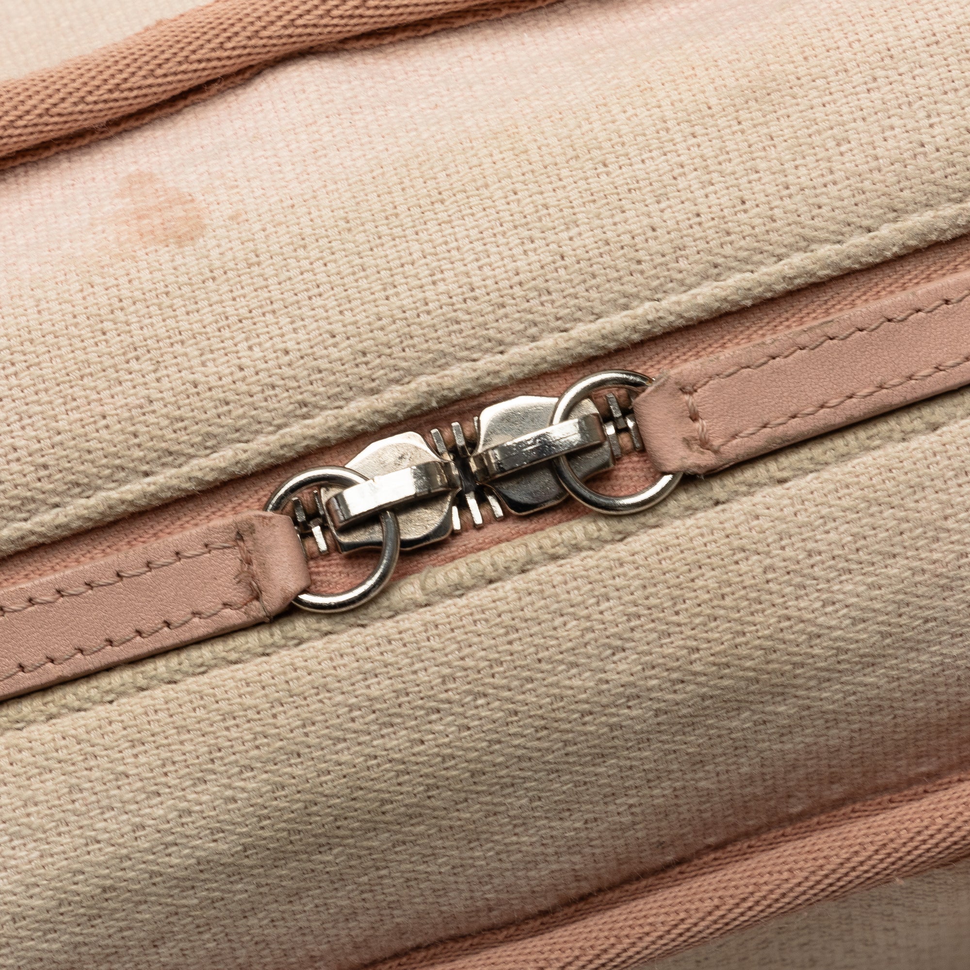 Chanel Small Canvas Deauville Bowling Bag - image 11