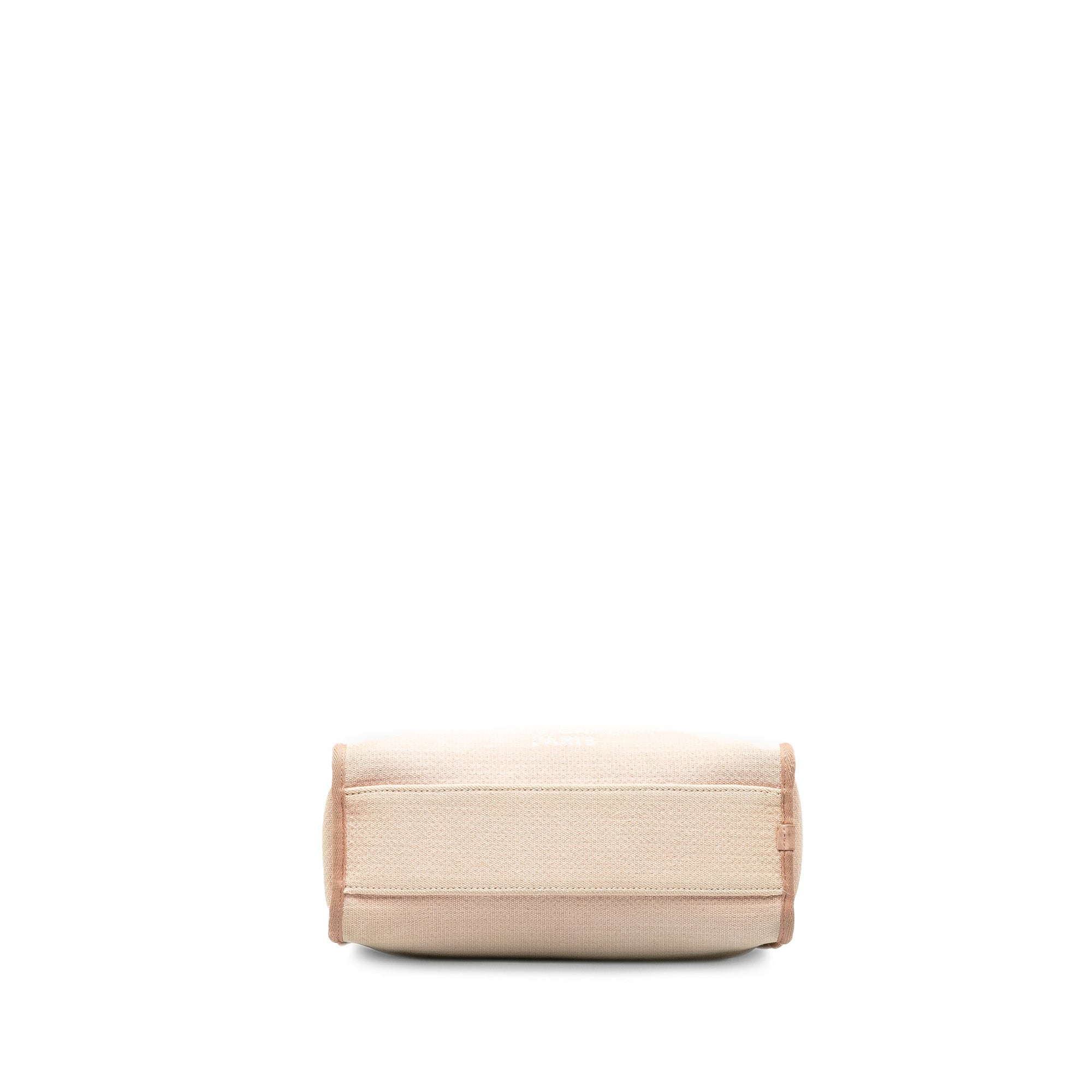Chanel Small Canvas Deauville Bowling Bag - image 4
