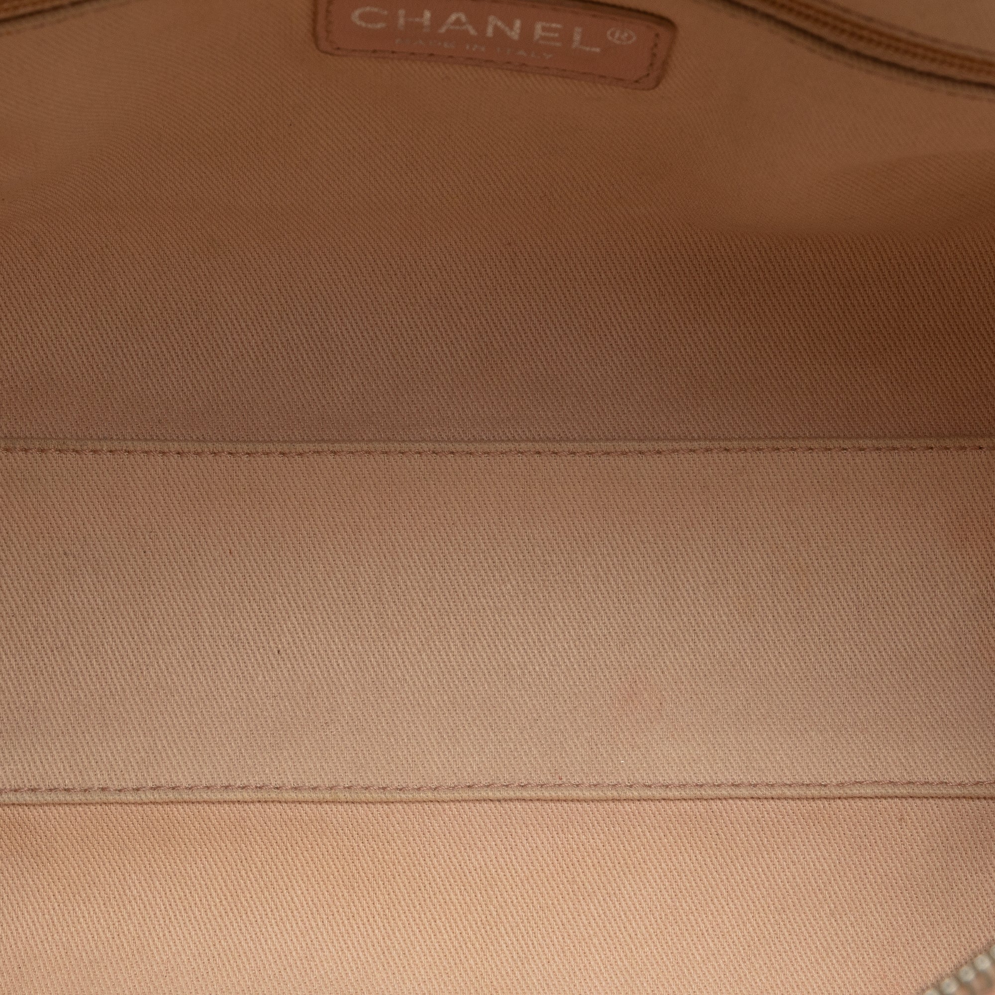 Chanel Small Canvas Deauville Bowling Bag - image 5