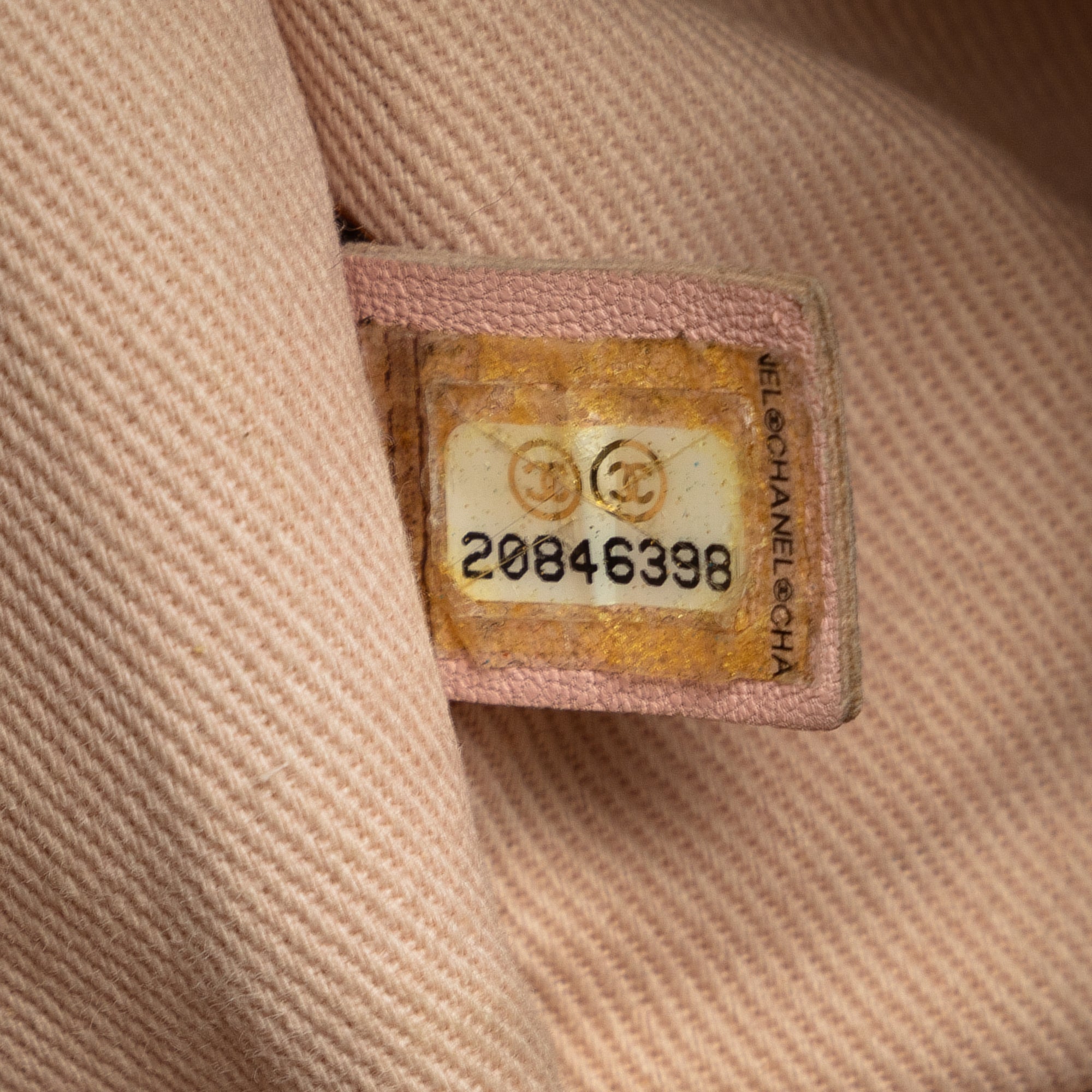 Chanel Small Canvas Deauville Bowling Bag - image 8