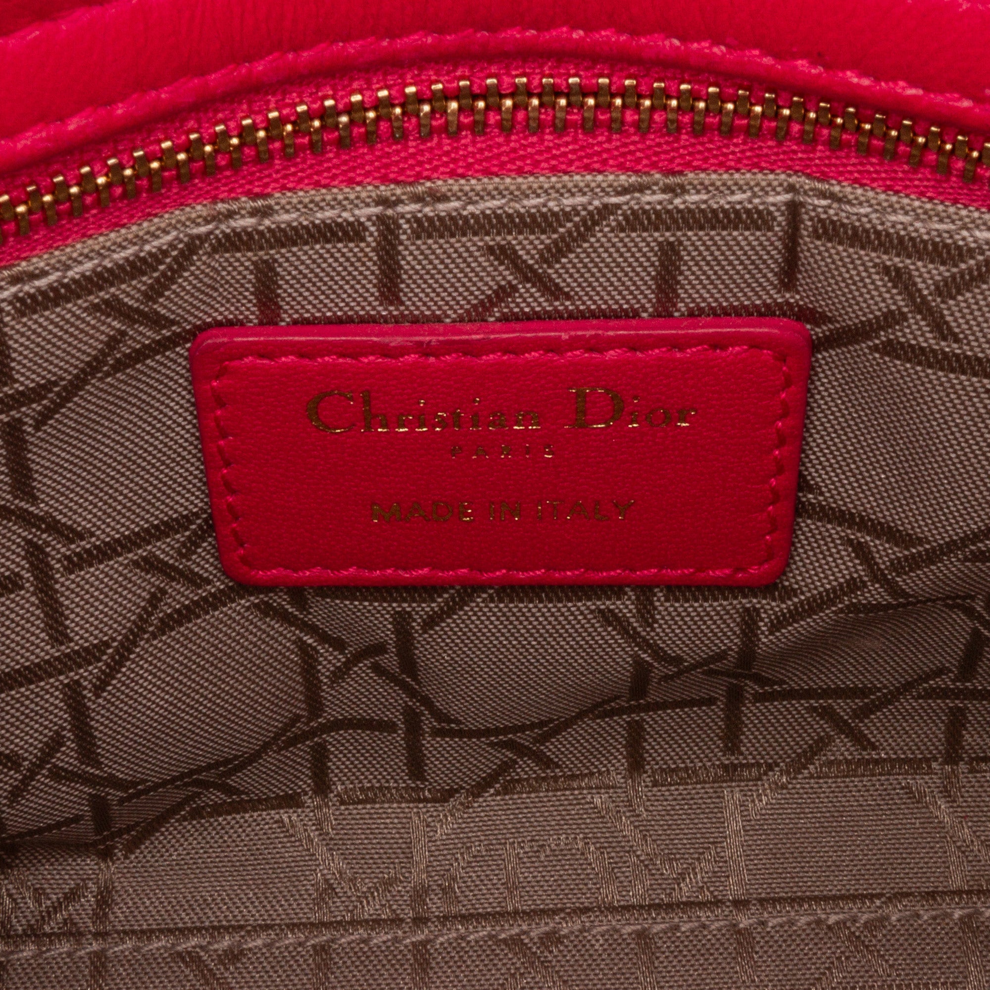 Dior Mini Lambskin Cannage Lady Dior - image 6