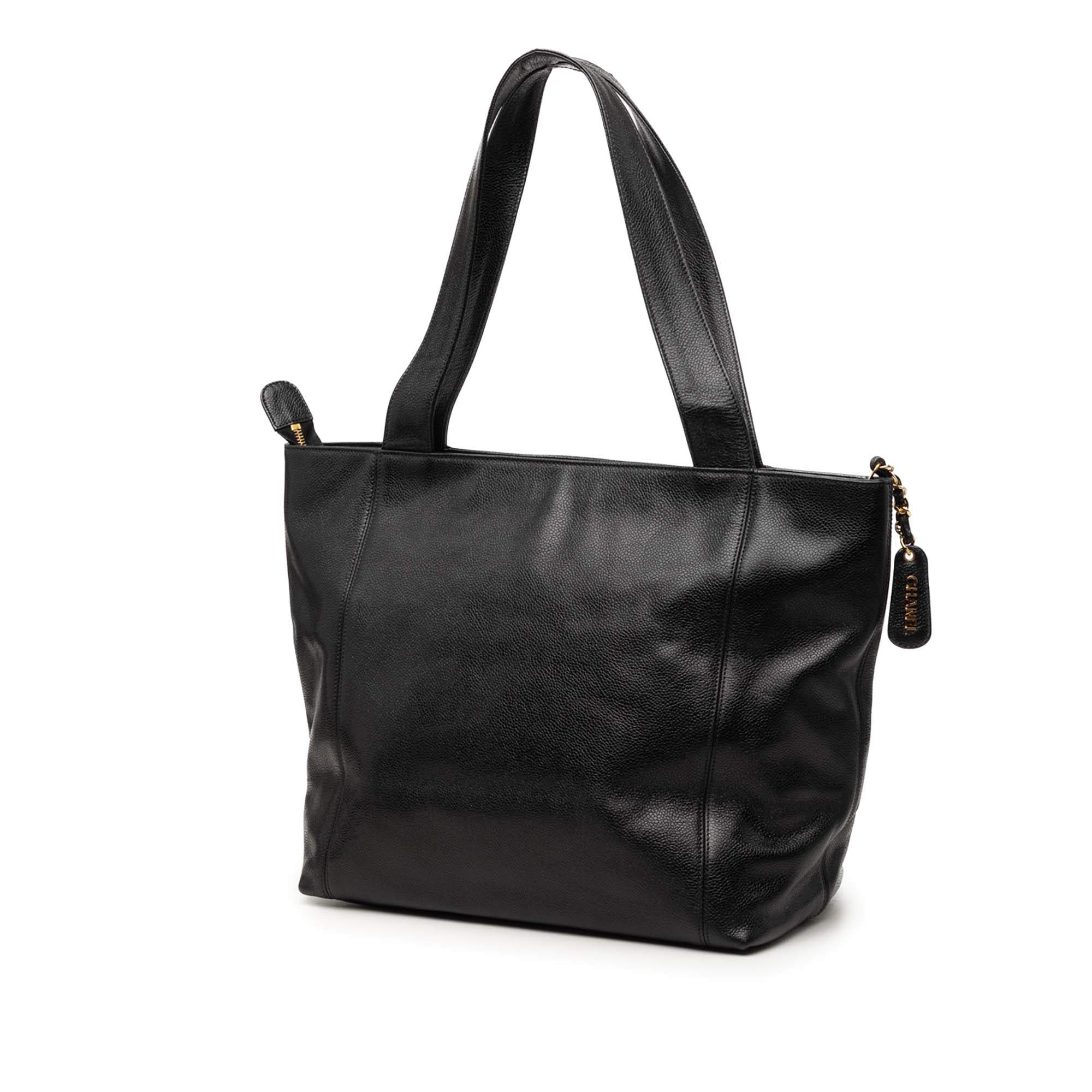 Chanel CC Caviar Tote - image 2