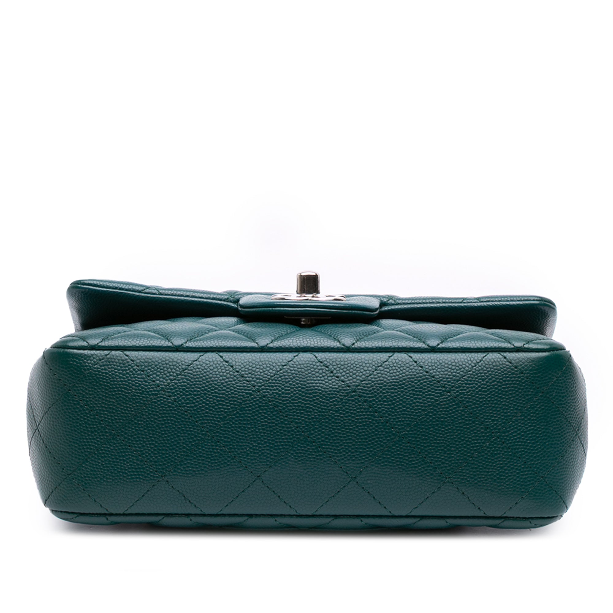 Chanel Mini Rectangular Classic Caviar Single Flap - image 3