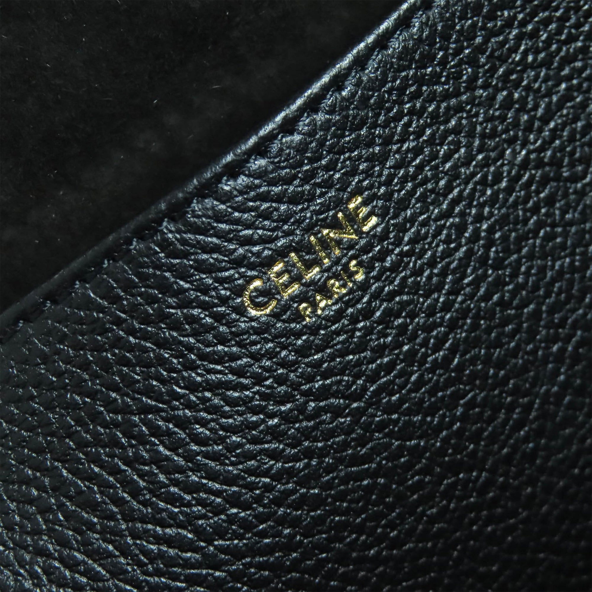 Celine Medium Grained Calfskin Cuir Triomphe Cabas Anais Tote - image 6