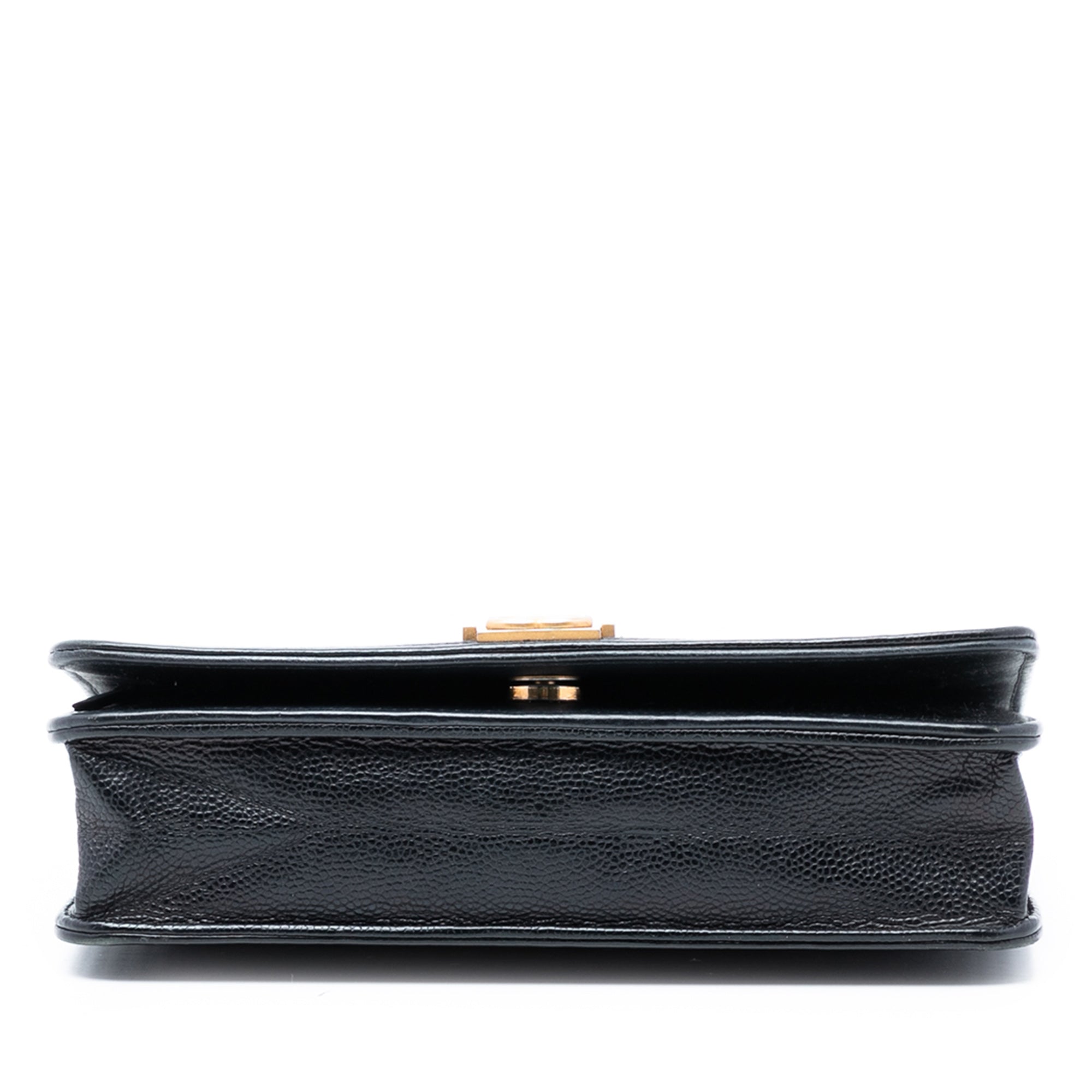 Chanel Chevron Caviar Boy Wallet On Chain - image 3