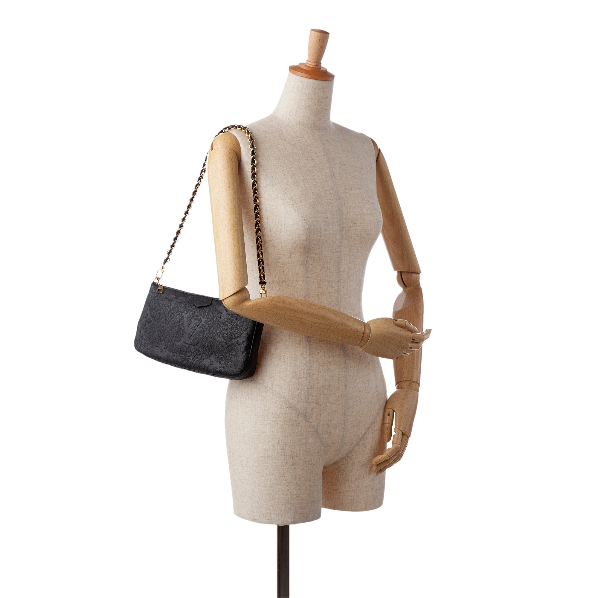 Louis Vuitton Bicolor Monogram Empreinte Pochette Felicie - image 2