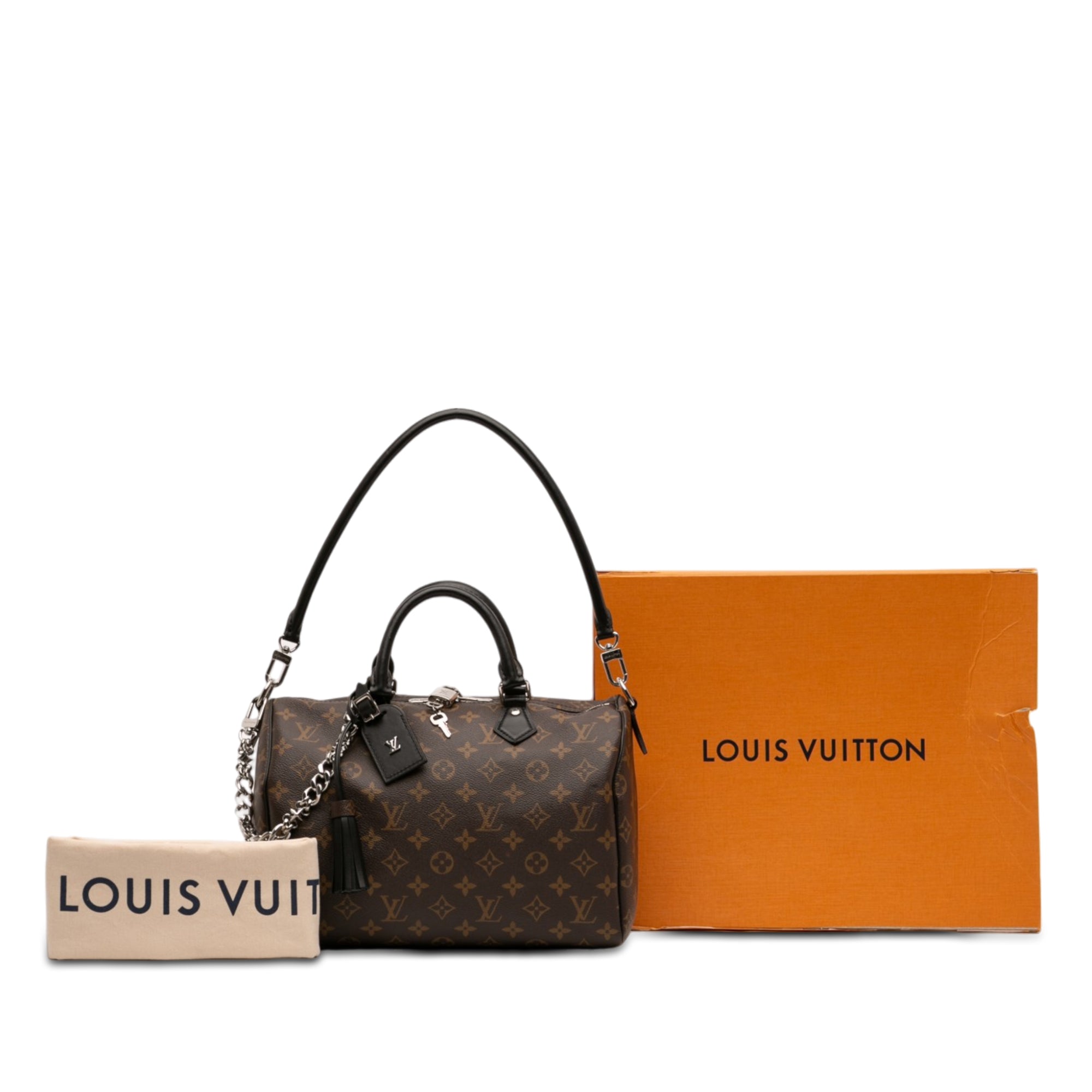 Louis Vuitton Monogram Speedy Soft 30 Dark - image 7