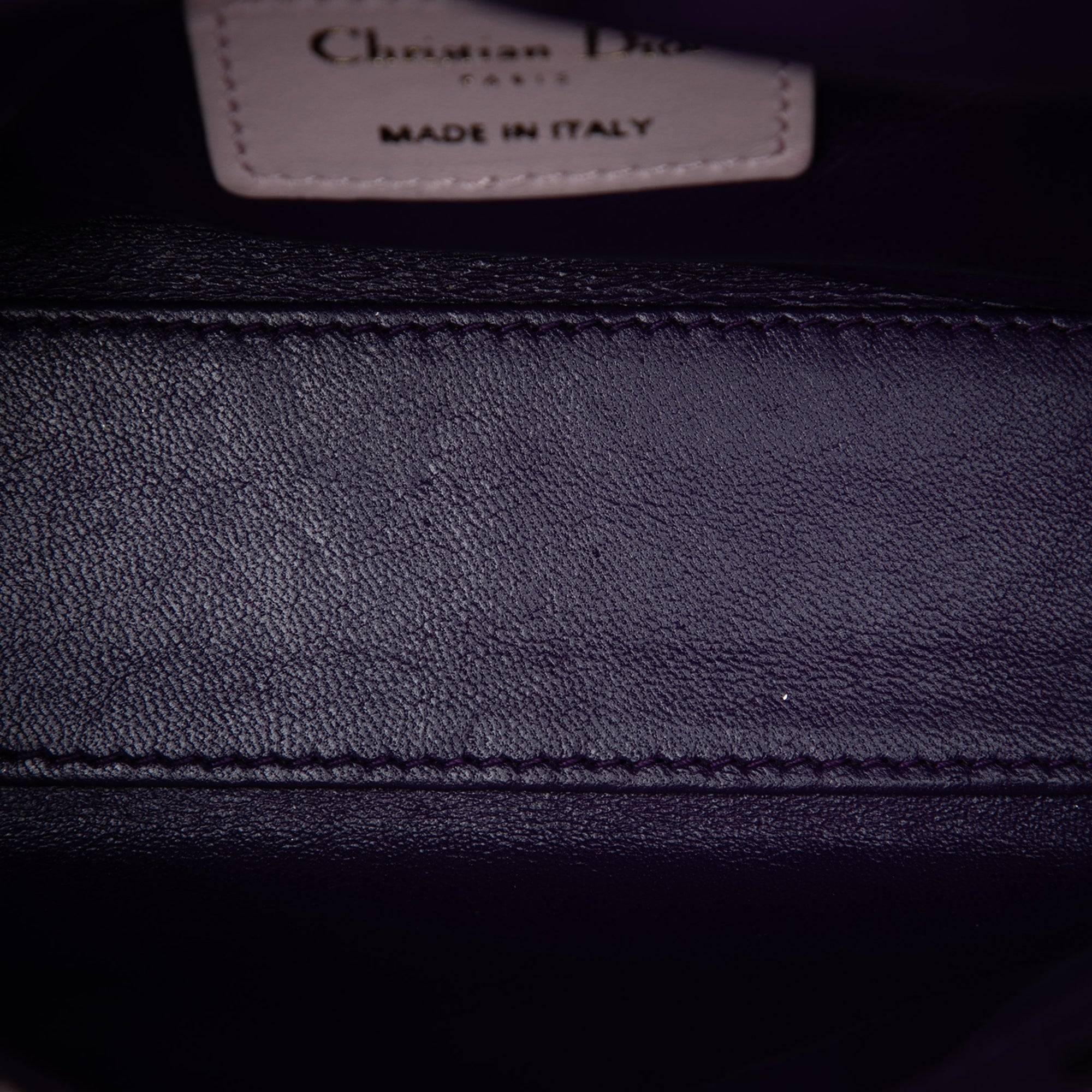 Dior Mini Tricolor Lambskin Cannage Lady Dior - image 4