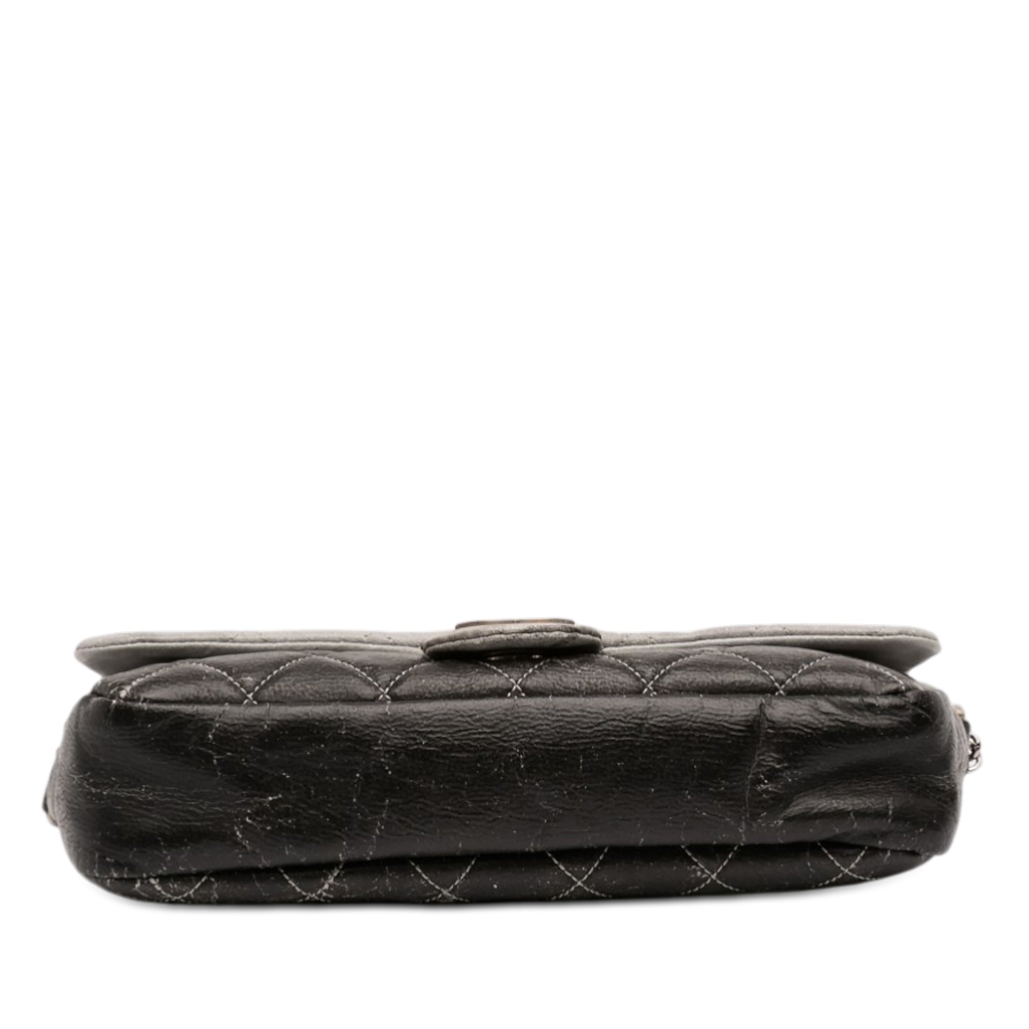 Chanel Small CC Quilted Vinyl Melrose Degrade Flap - image 3