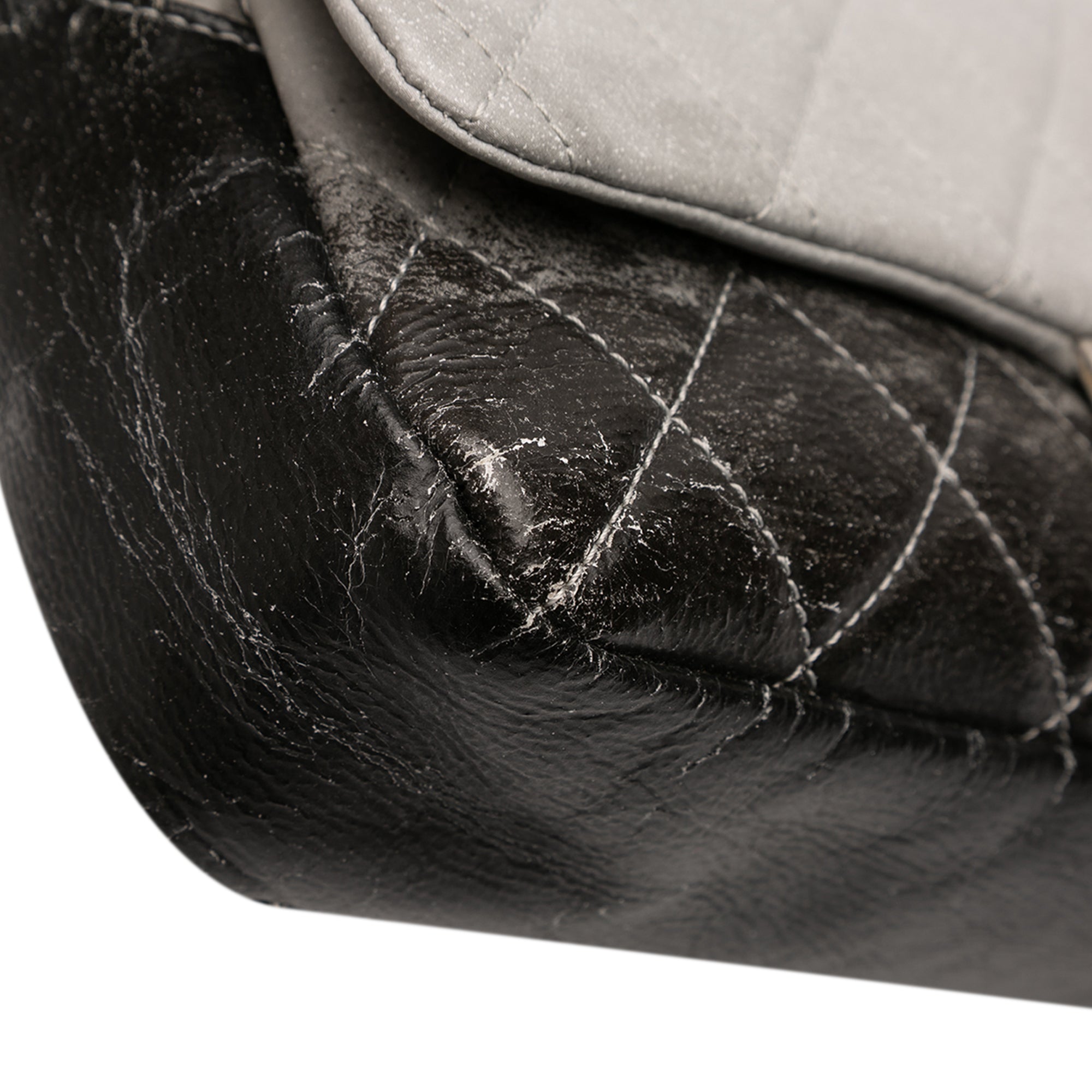 Chanel Small CC Quilted Vinyl Melrose Degrade Flap - image 7