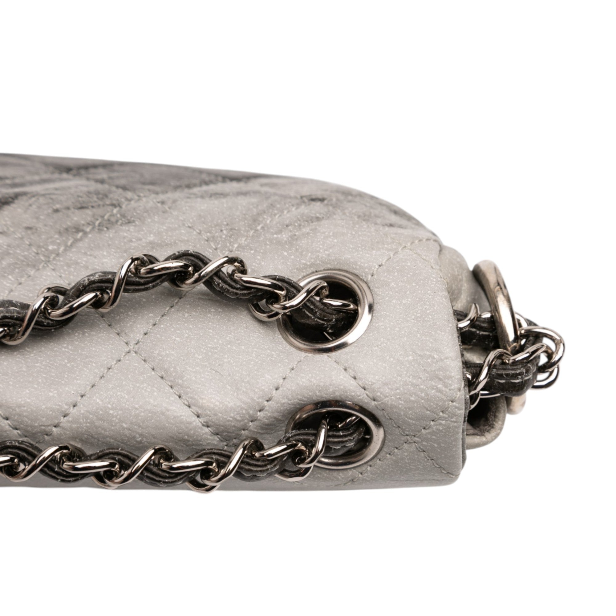 Chanel Small CC Quilted Vinyl Melrose Degrade Flap - image 9