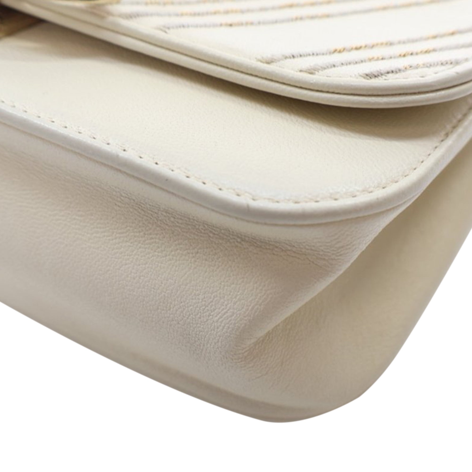 Chanel Small CC Chevron Sheepskin Subtle Flap - image 10