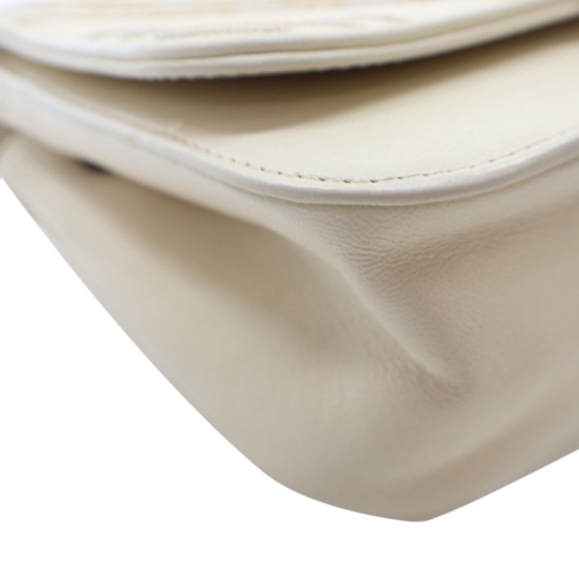 Chanel Small CC Chevron Sheepskin Subtle Flap - image 11