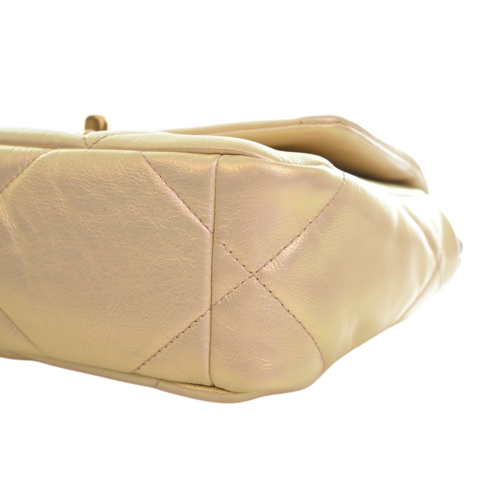 Chanel Medium Iridescent Lambskin 19 Flap - image 11