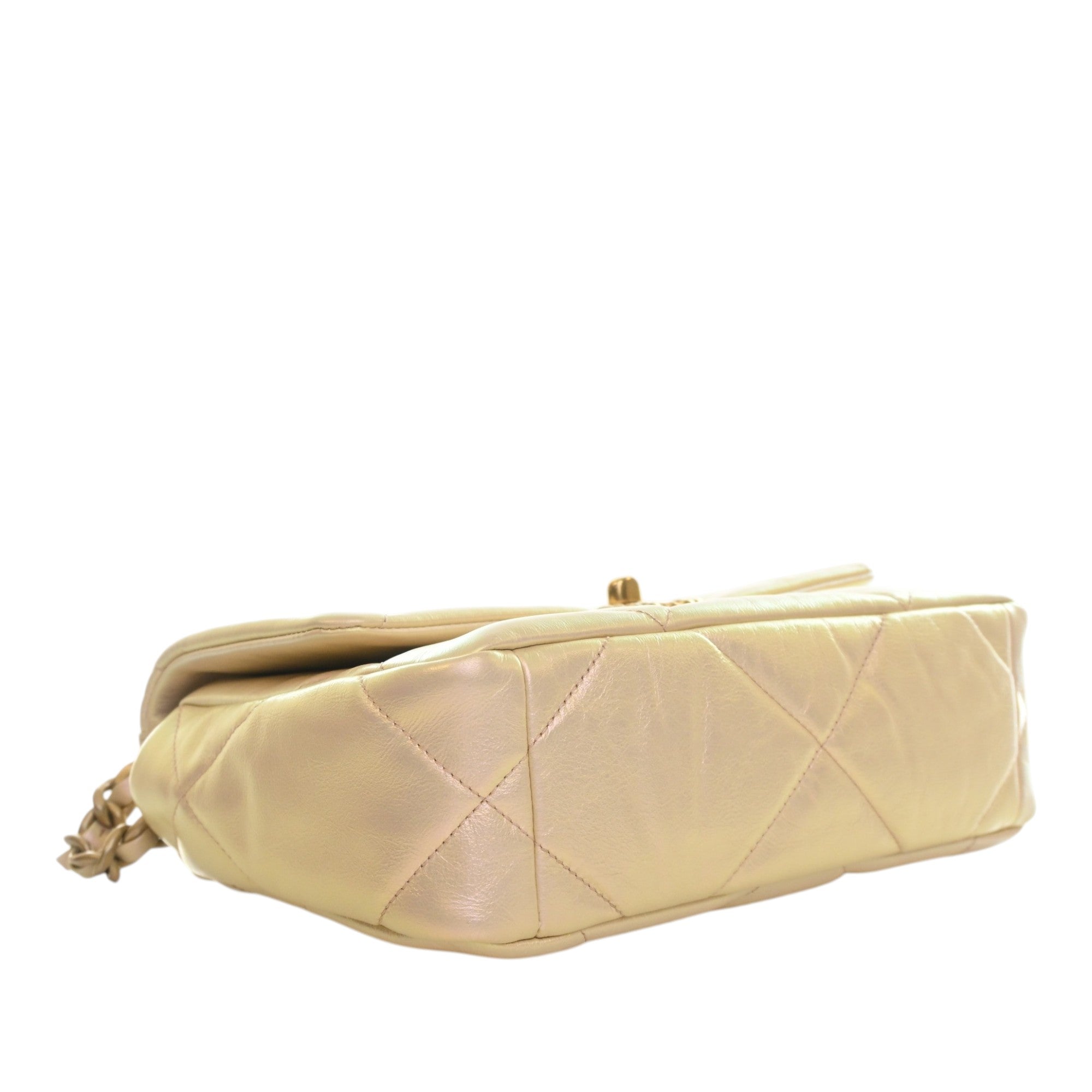 Chanel Medium Iridescent Lambskin 19 Flap - image 12