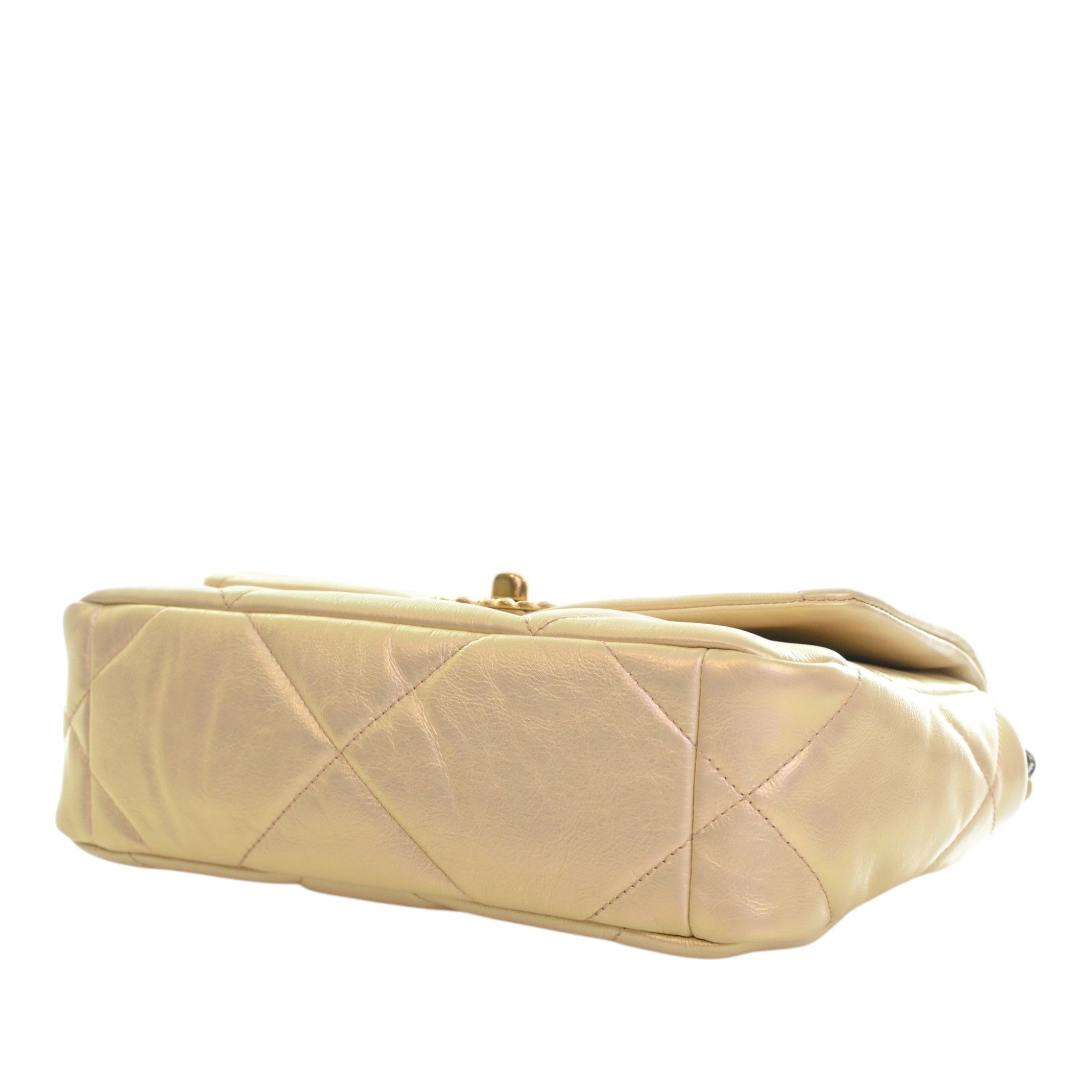 Chanel Medium Iridescent Lambskin 19 Flap - image 13