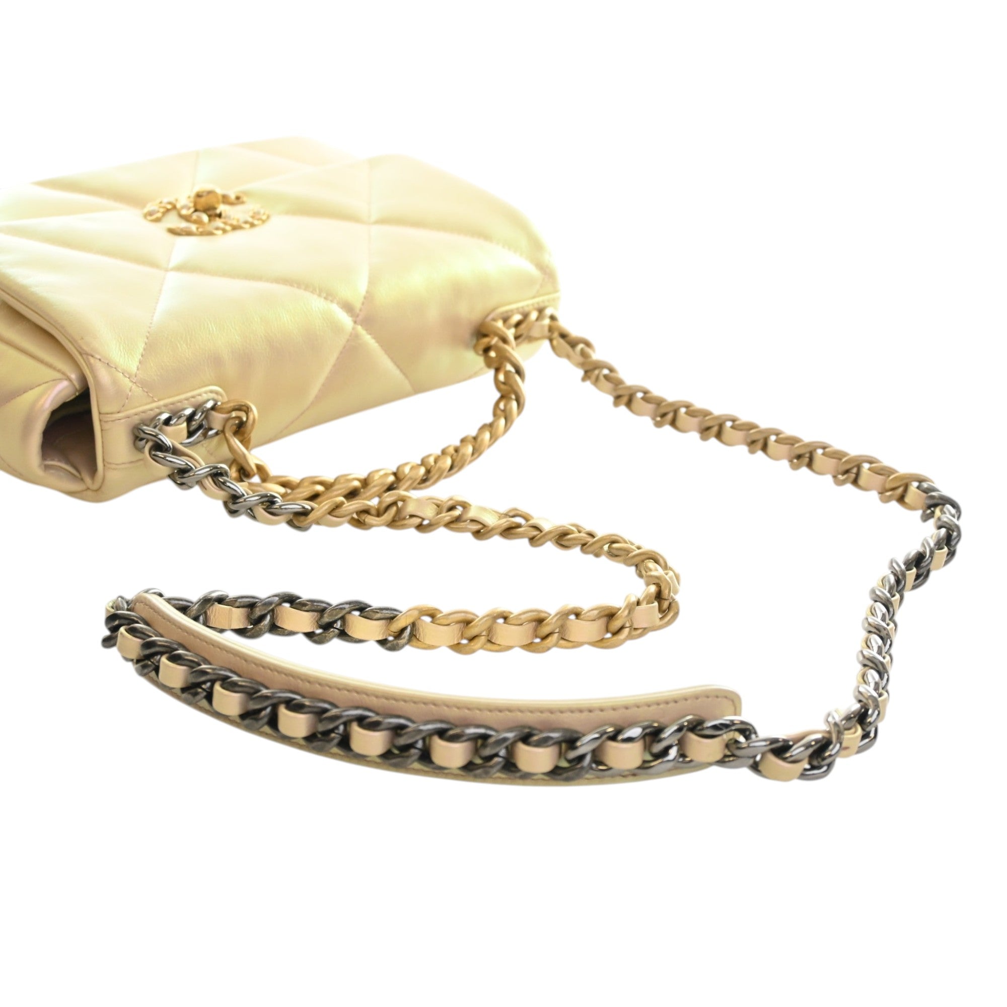 Chanel Medium Iridescent Lambskin 19 Flap - image 14