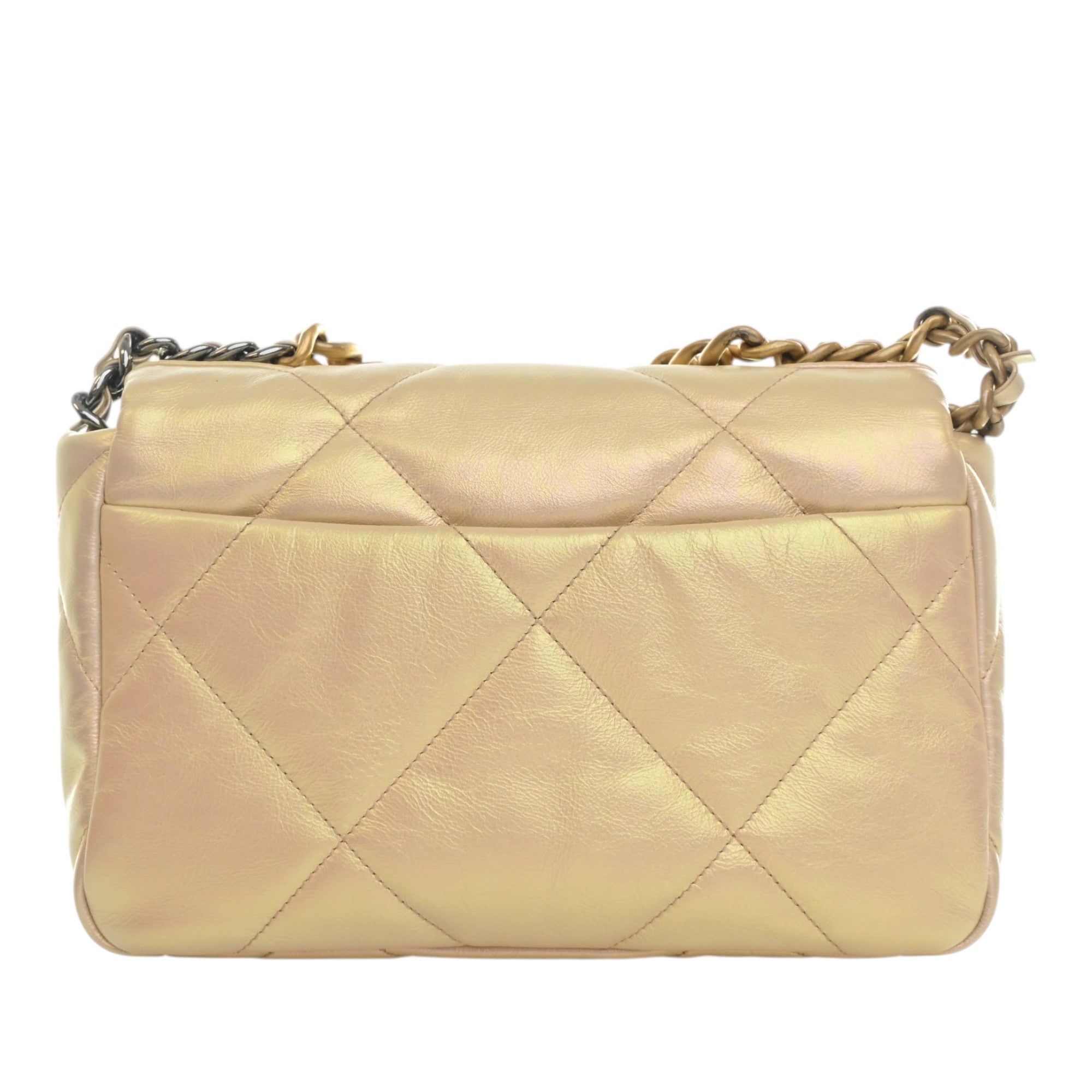 Chanel Medium Iridescent Lambskin 19 Flap - image 4