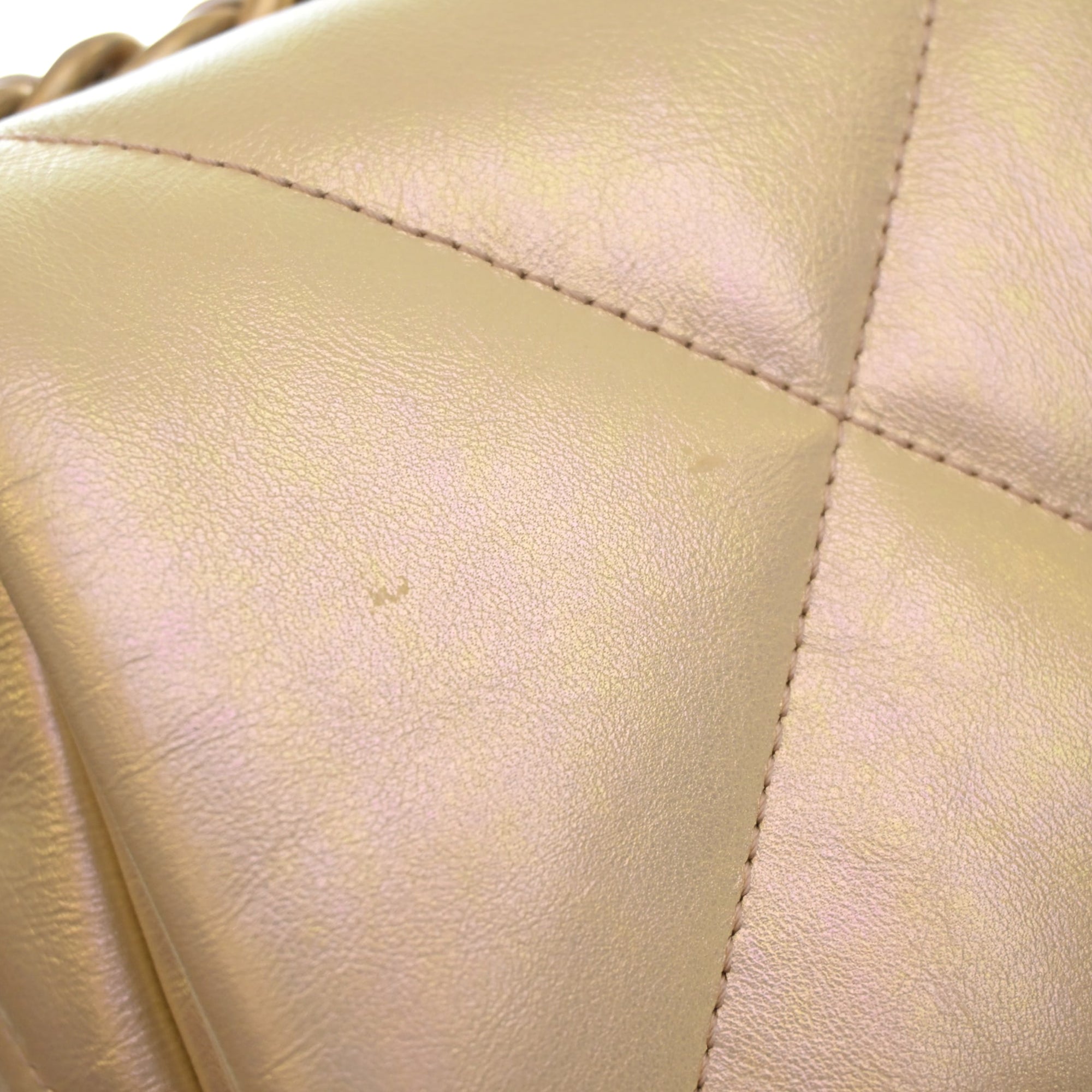 Chanel Medium Iridescent Lambskin 19 Flap - image 9