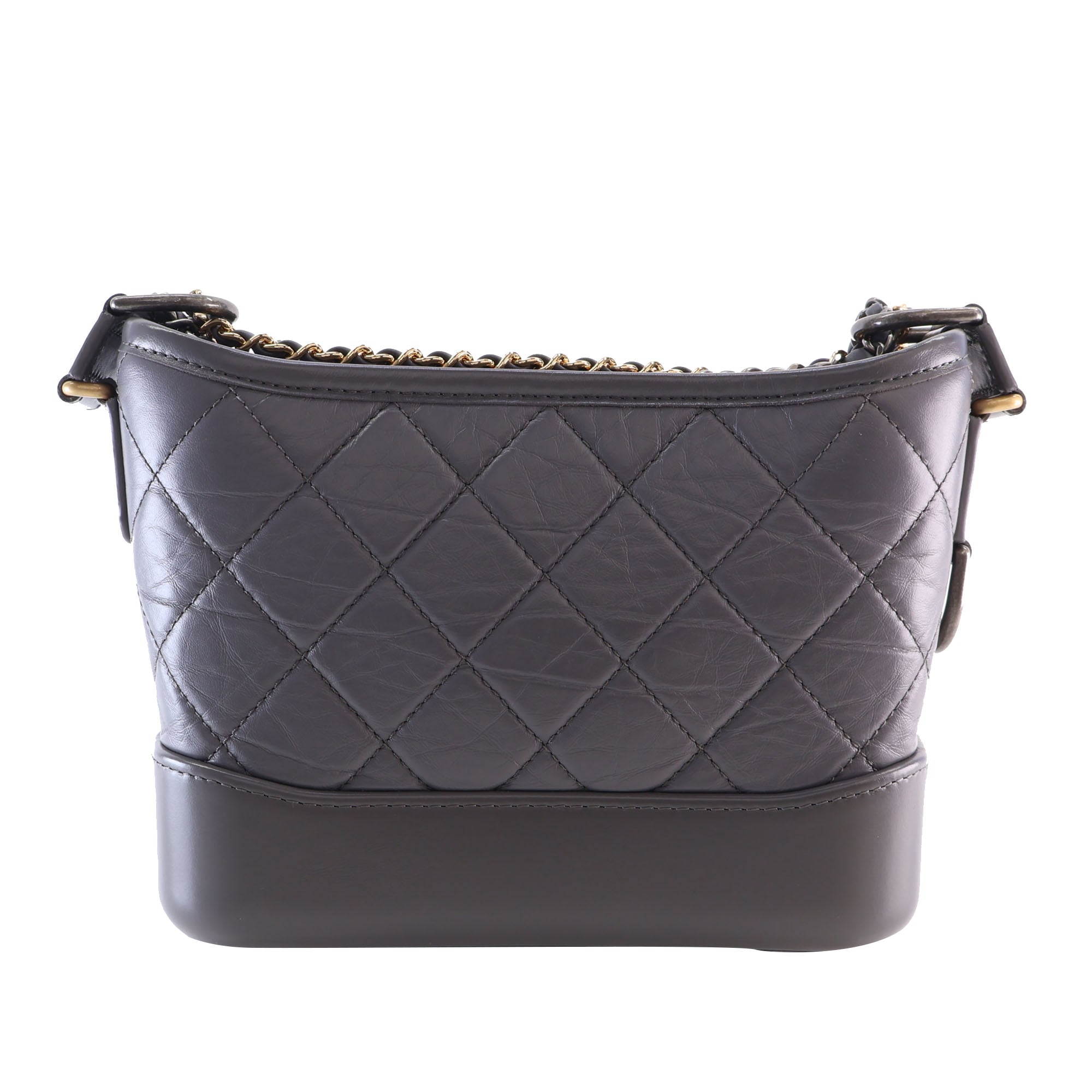 Chanel Small Quilted Aged Calfskin Gabrielle Hobo - image 4