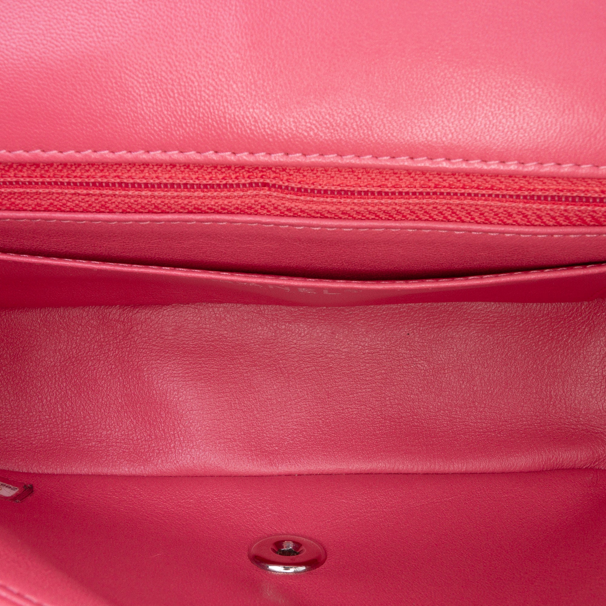 Chanel Mini Rectangular Classic Lambskin Single Flap