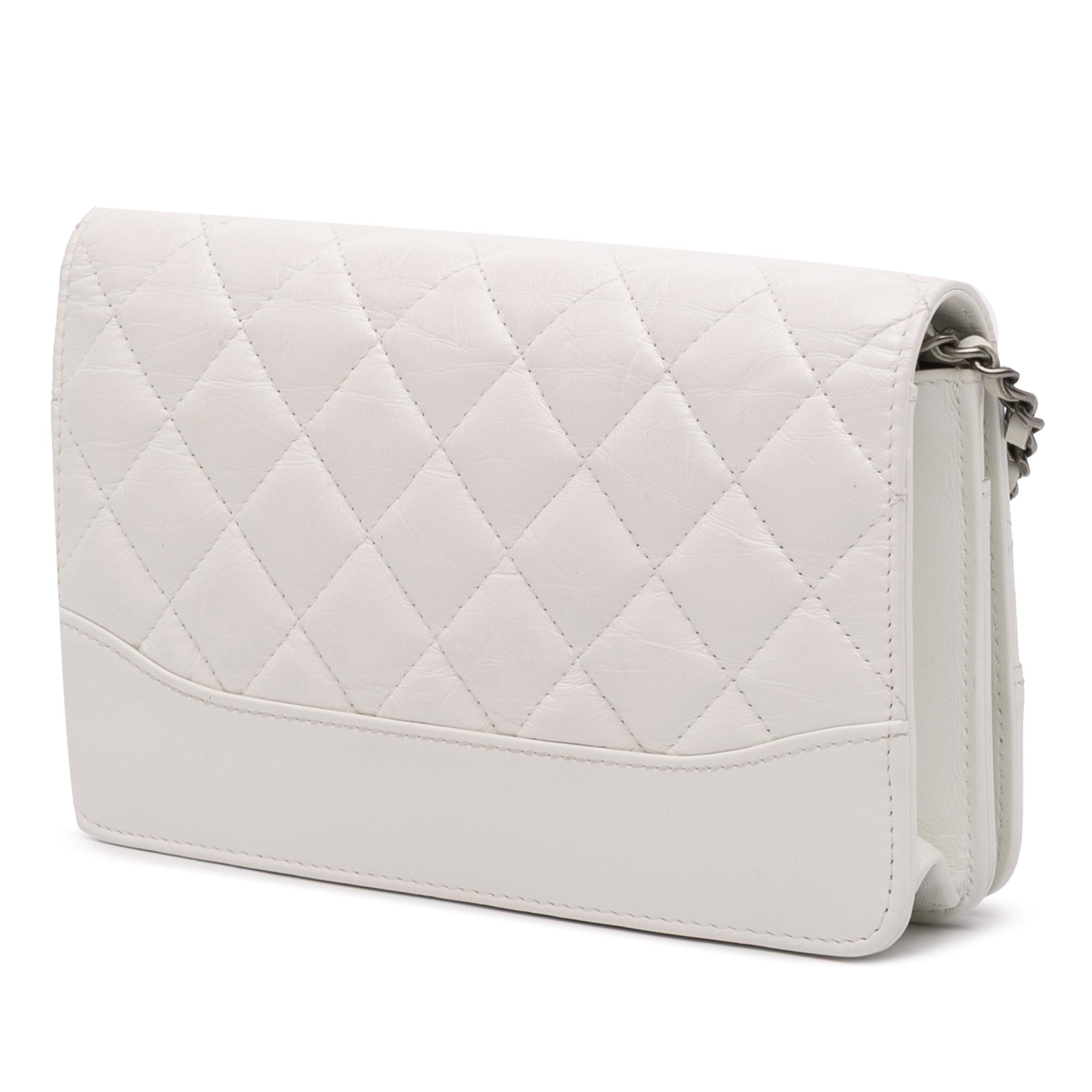 Chanel Quilted Aged Calfskin Gabrielle Wallet On Chain - image 2