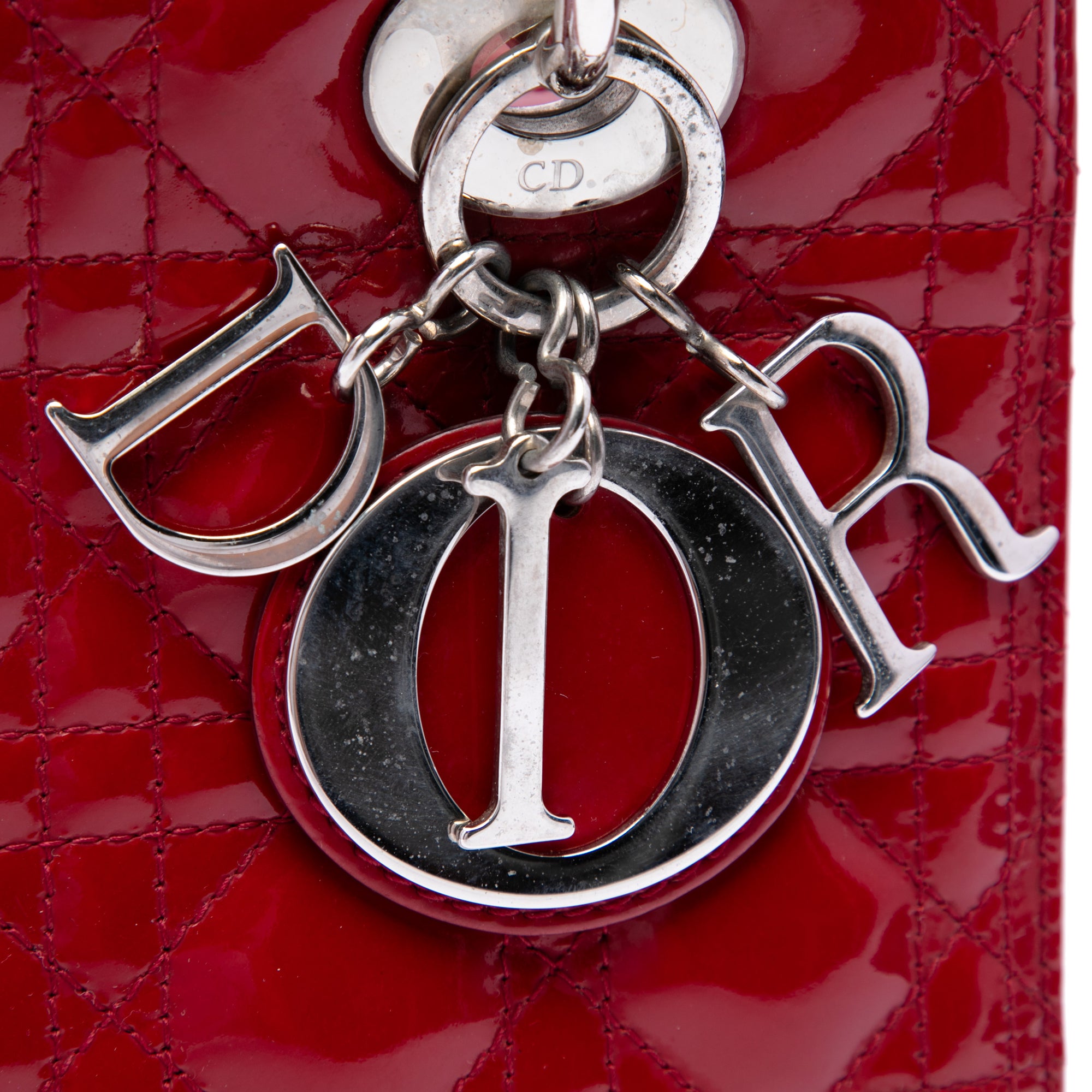 Dior Medium Patent Cannage Lady Dior - image 5