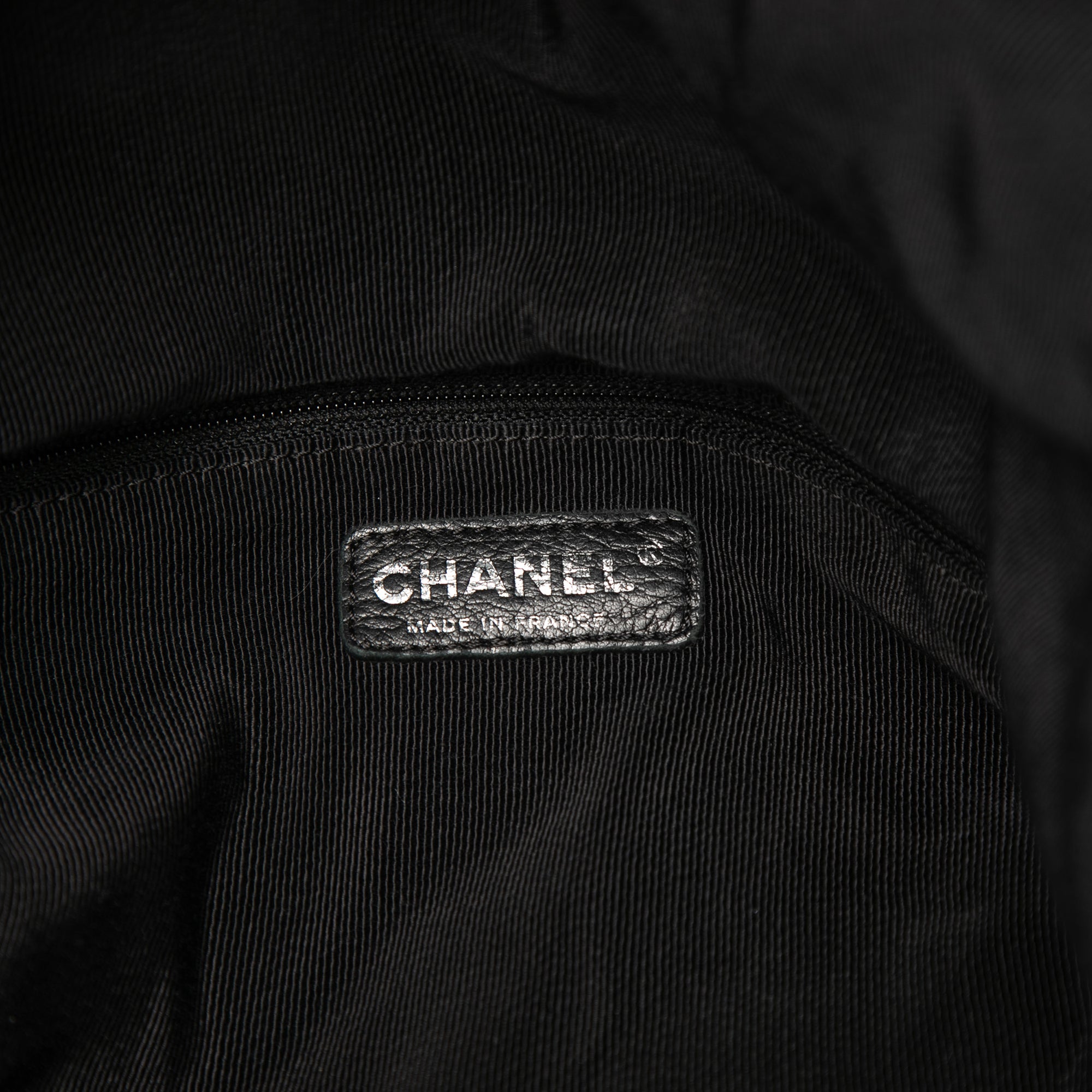 Chanel CC Canvas Grafitti Drawstring Tote - image 5
