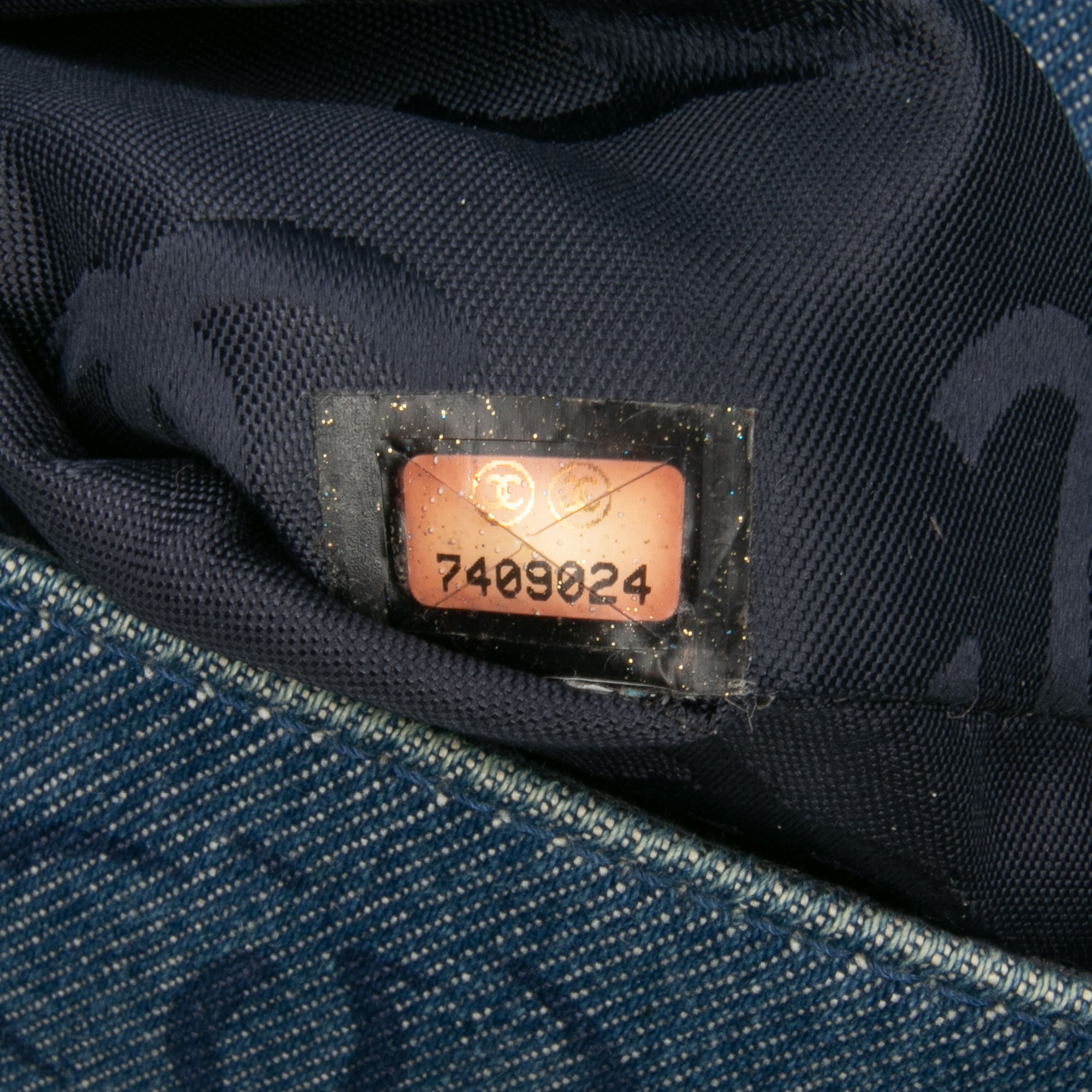Chanel CC Printed Denim Single Flap - image 6