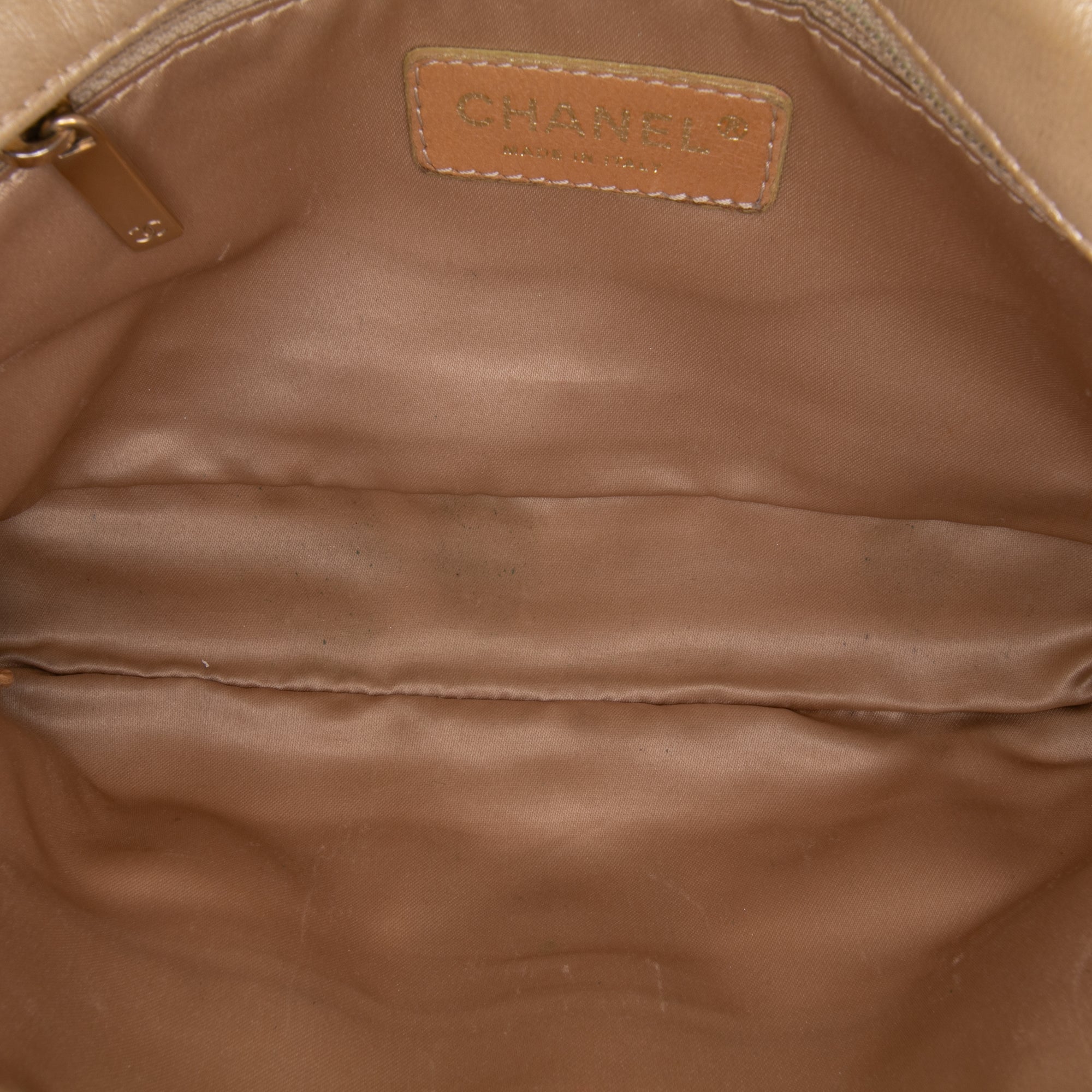 Chanel CC Metallic Lambskin Patchwork Flap - image 4