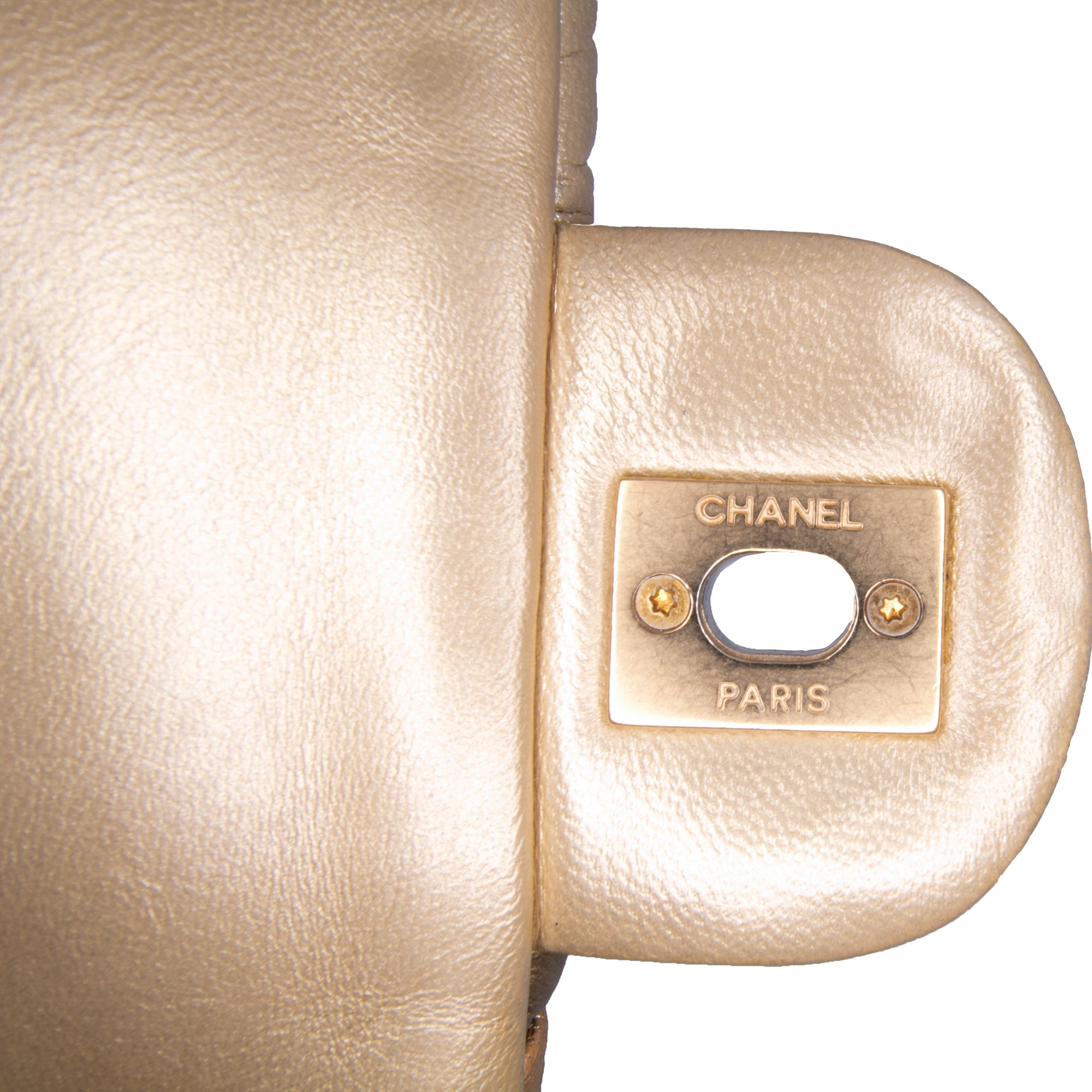Chanel CC Metallic Lambskin Patchwork Flap - image 7