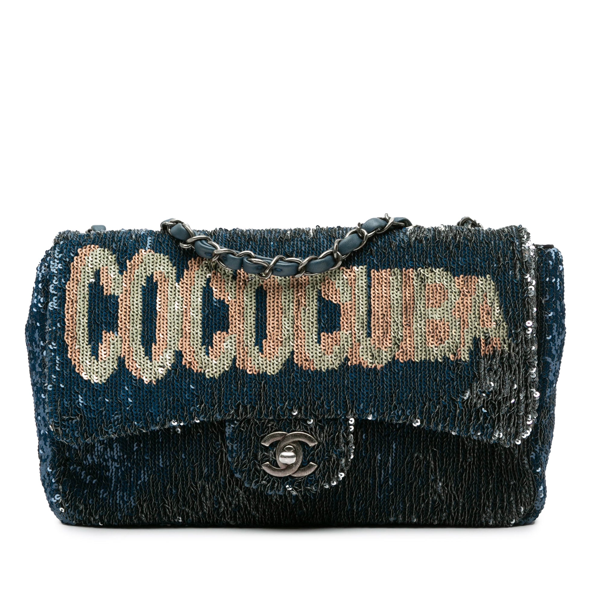 Chanel Paris Cuba Medium Sequin Coco Cuba Single Flap - image 1