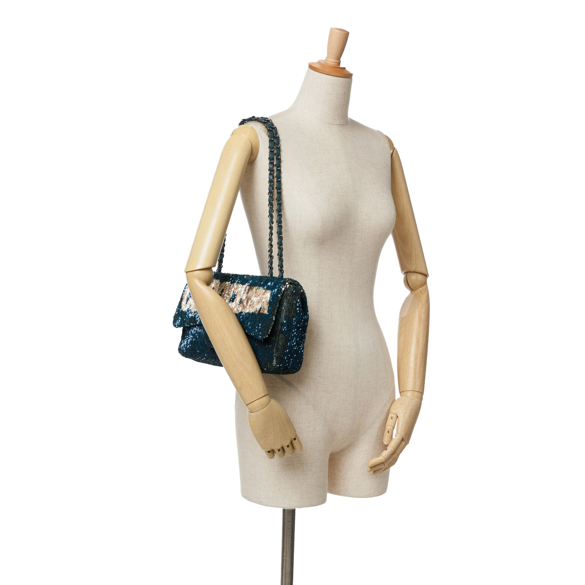 Chanel Paris Cuba Medium Sequin Coco Cuba Single Flap - image 10