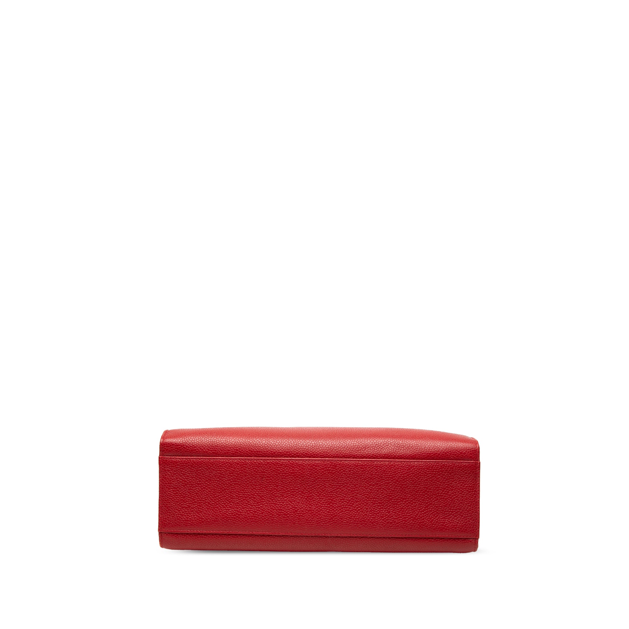 Chanel CC Caviar Turn Lock Chain Tote - image 3