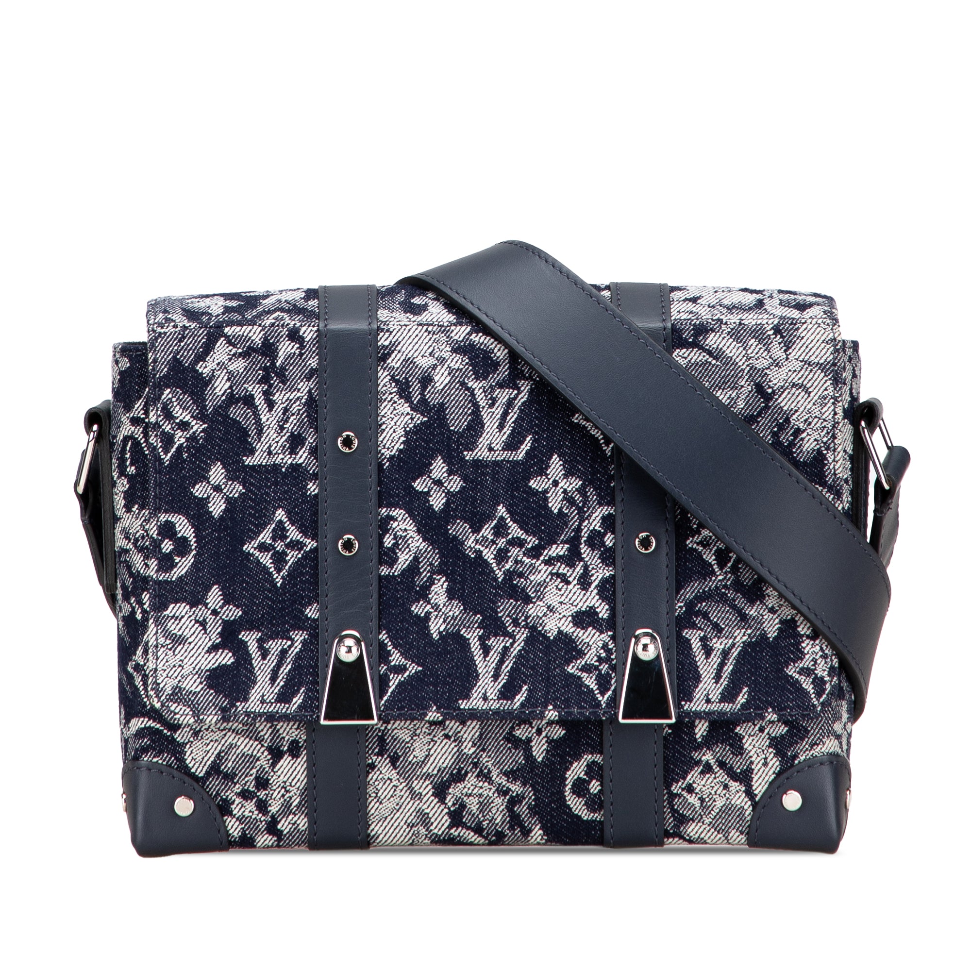 Louis Vuitton Monogram Tapestry Trunk Messenger - image 1