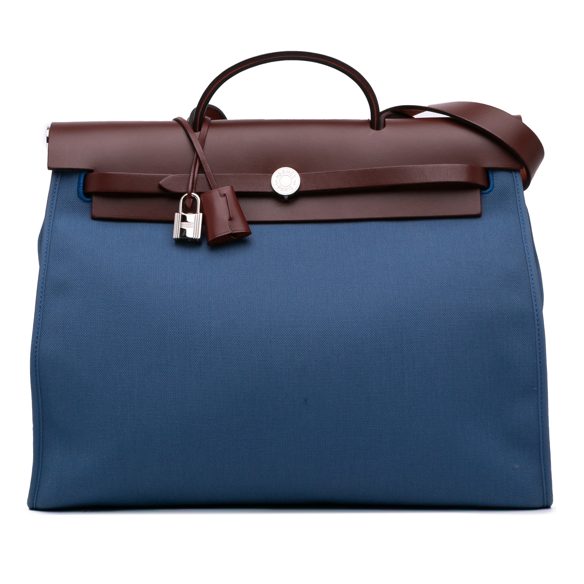 Hermès Toile Herbag Zip 39 - image 1