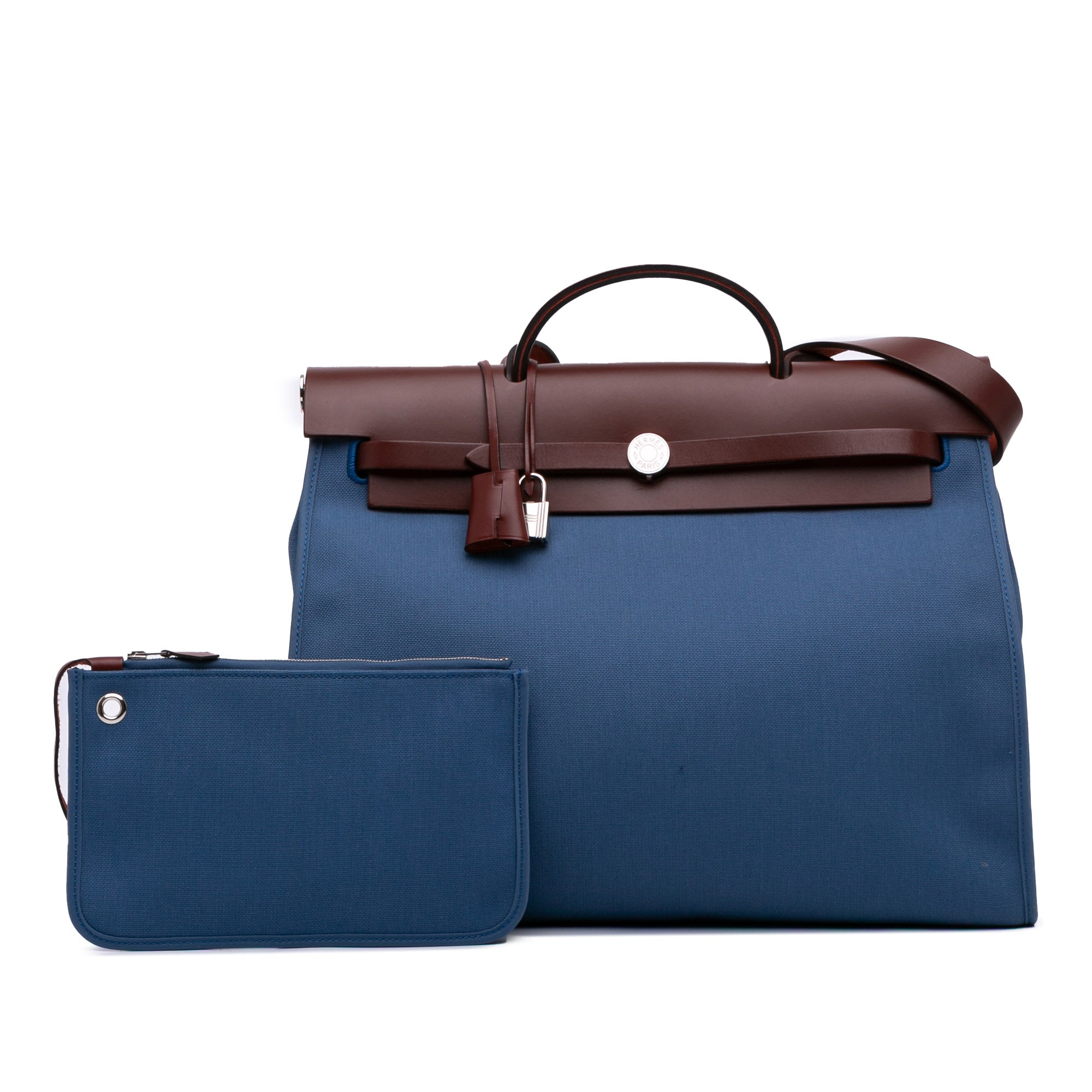 Hermès Toile Herbag Zip 39 - image 11