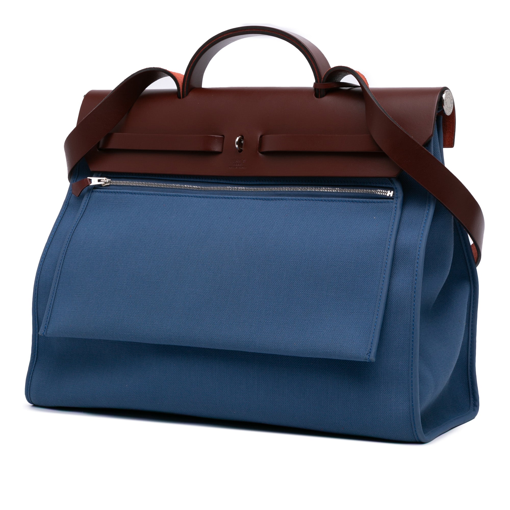 Hermès Toile Herbag Zip 39 - image 2