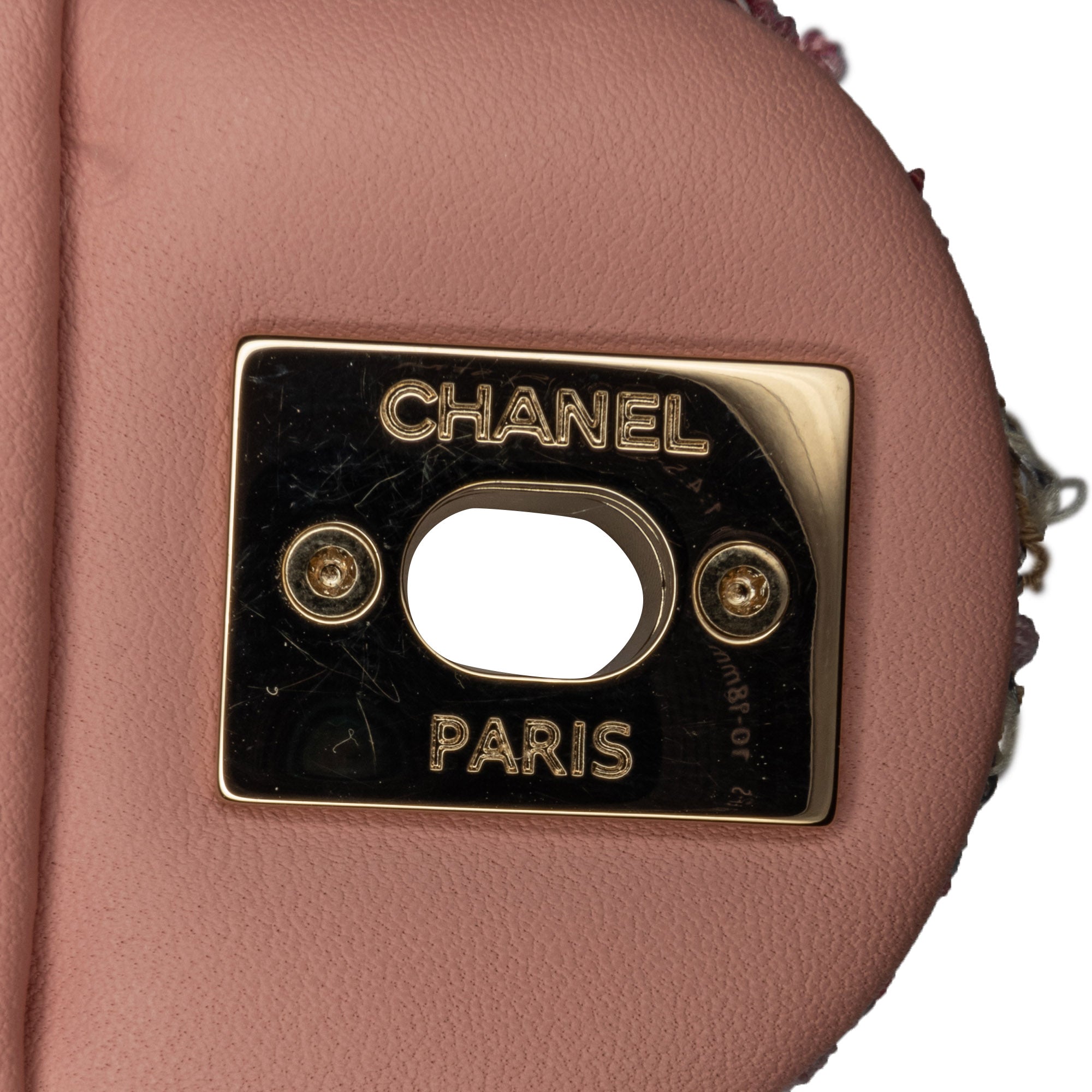 Chanel Medium Tweed Large Pearl Handle Flap - image 8